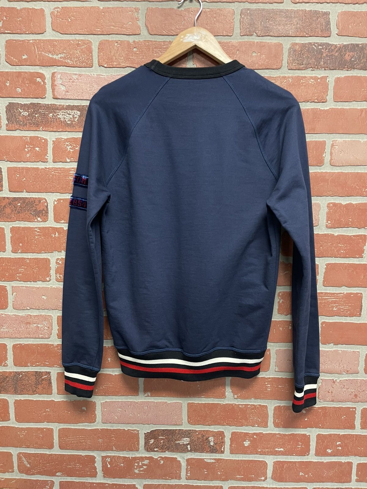 Louis Vuitton Size M - Louis Vuitton Malletier Crewneck Blue Size US M / EU 48-50 / 2 - 6 Thumbnail