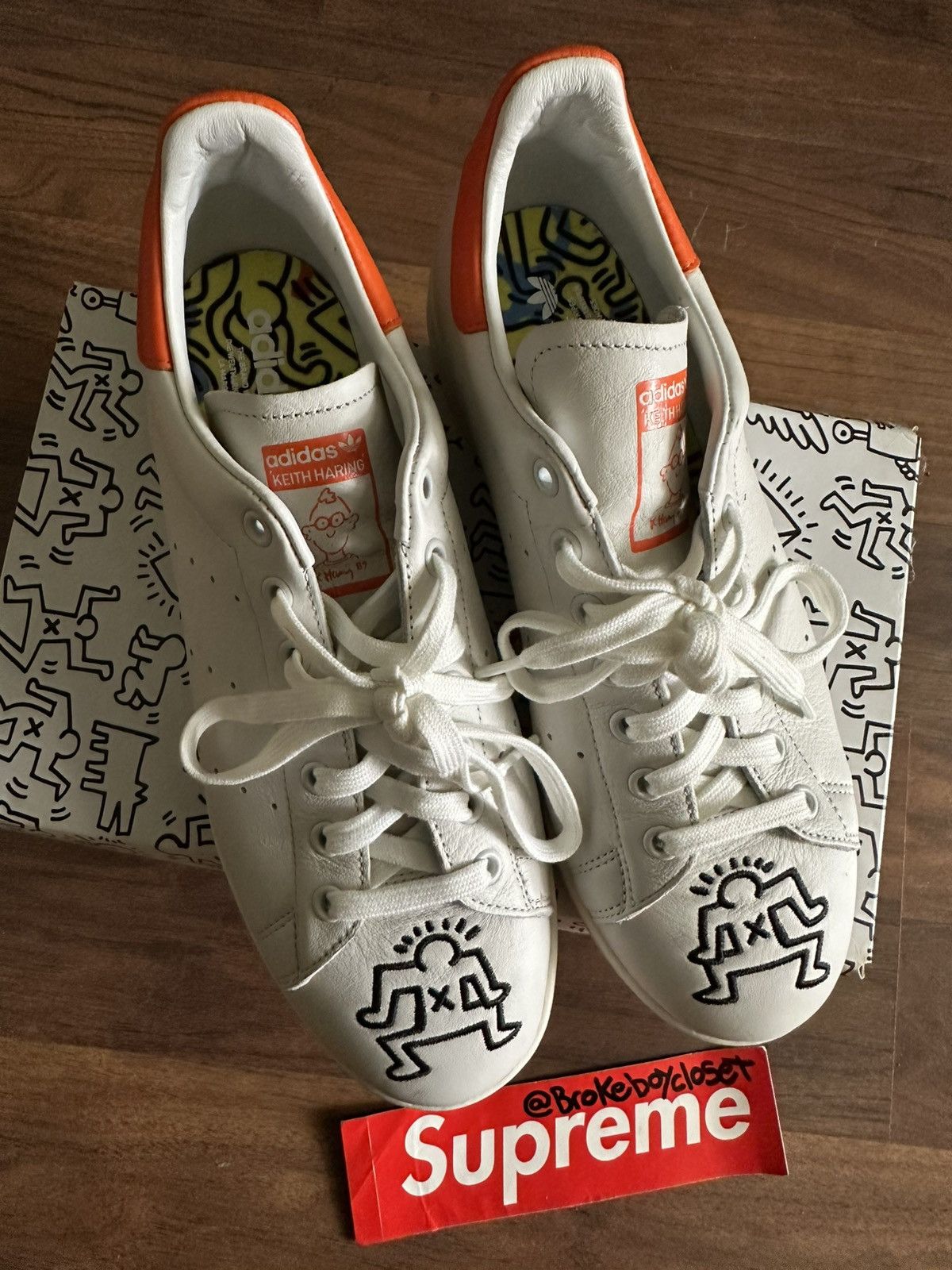 Adidas × Keith Haring Adidas Keith Haring Stan smith Size US 10 / EU 43 - 1 Thumbnail