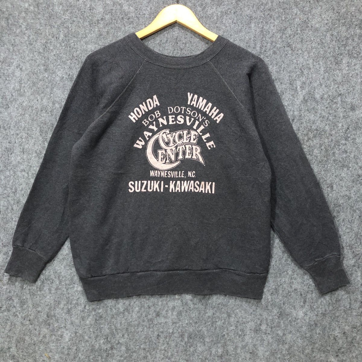 Vintage Vintage Bob Dotson's Waynesville Cycle Center Sweatshirt Size US L / EU 52-54 / 3 - 3 Thumbnail