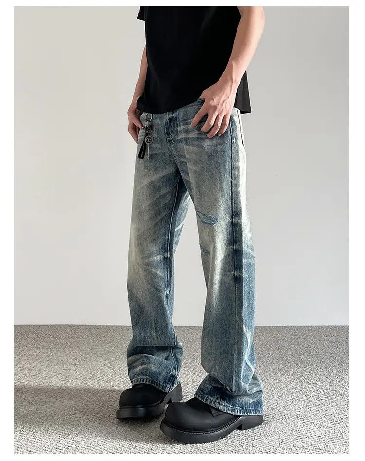 Japanese Brand × Jean Blue Washed Denim Jeans Size US 28 / EU 44 - 1 Thumbnail