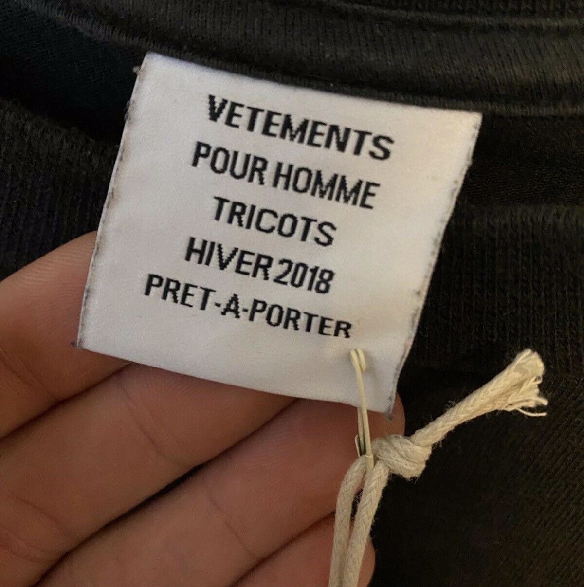 Vetements Vetements Heavy Metal Tee AW/18 (XS) Size US XS / EU 42 / 0 - 3 Thumbnail