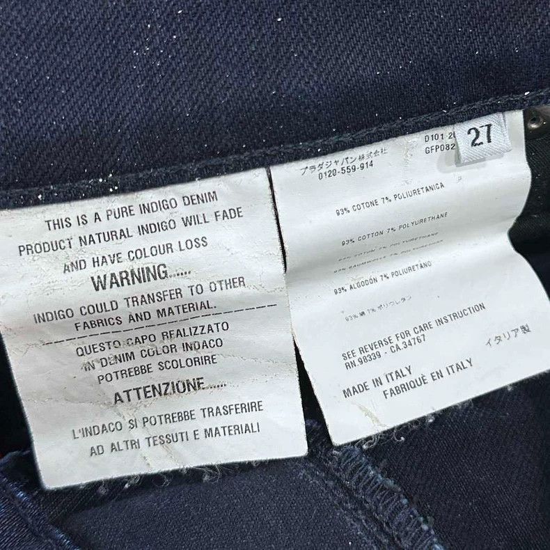 Prada Prada Logo jeans 2504-Nextarrow Size US 27 - 4 Thumbnail