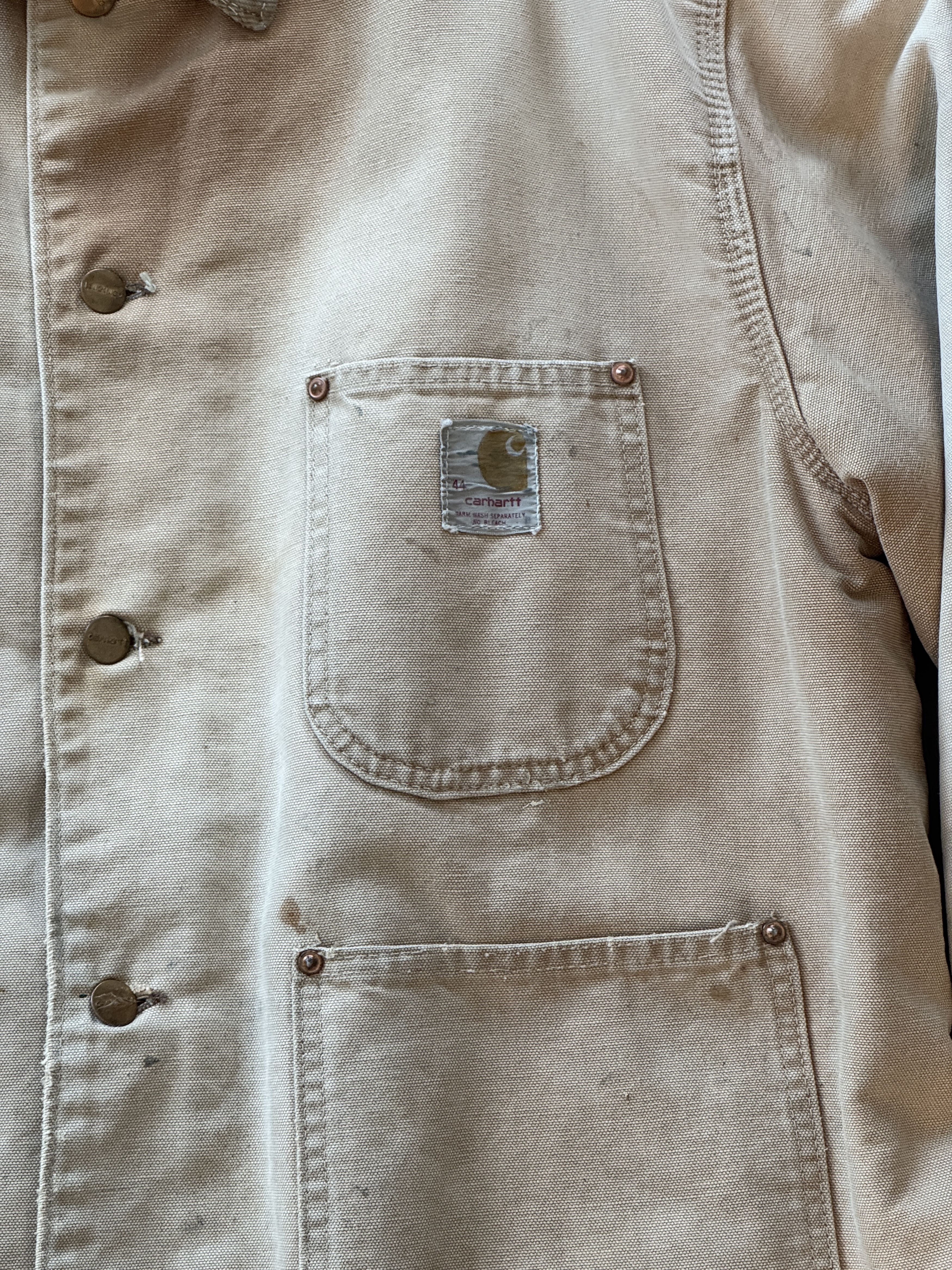 Carhartt VINTAGE CARHARTT FLANNEL LINED CHORE COAT - L Size US L / EU 52-54 / 3 - 2 Thumbnail