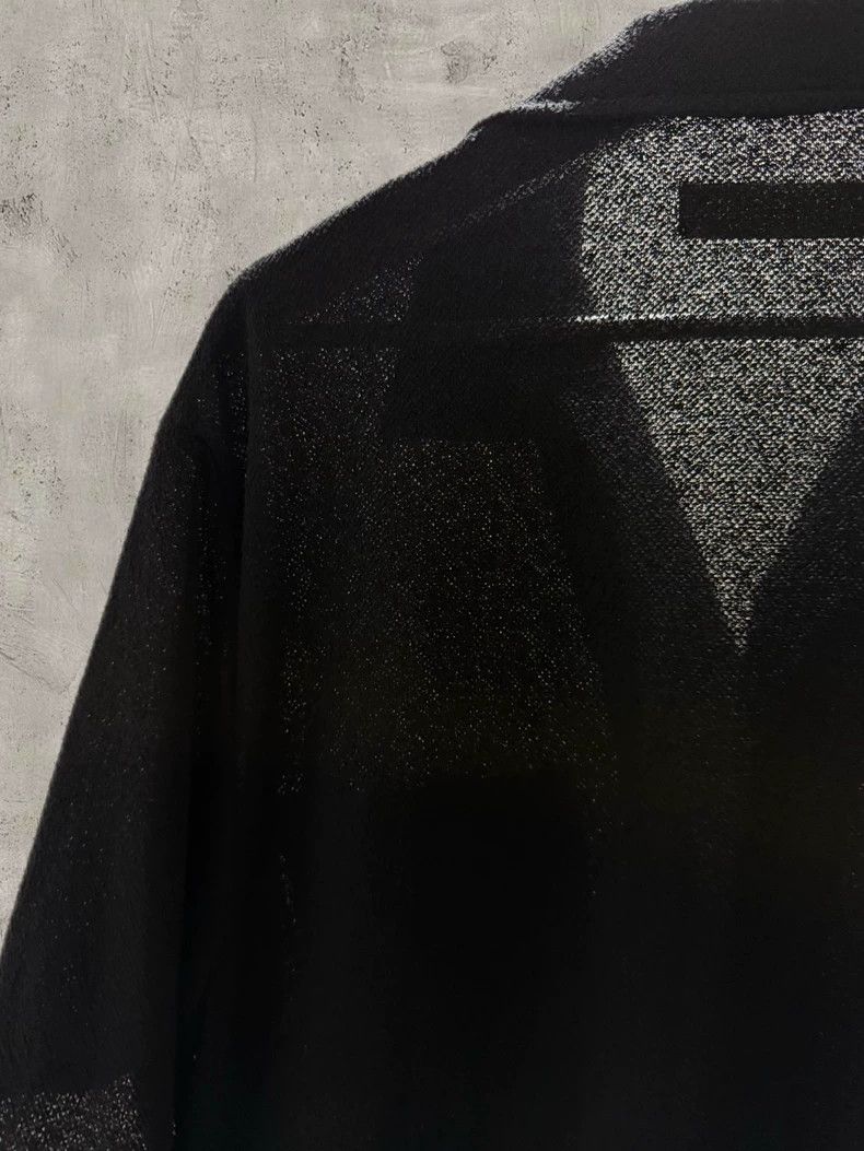 Our Legacy Our Legacy size46 Black towel fabric short-sleeved shirt Size US S / EU 44-46 / 1 - 6 Thumbnail