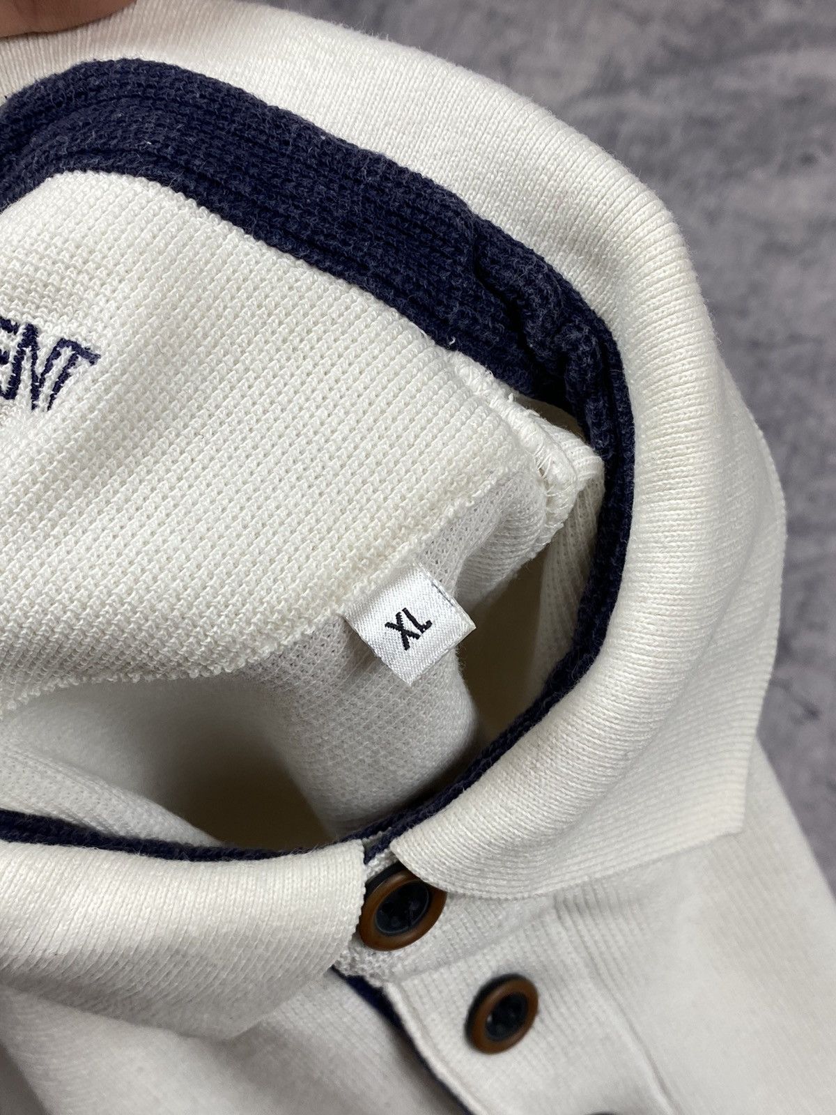 Vintage Rare Vintage 90s Yves Saint Laurent Logo Polo Tee Shirt Size US XL / EU 56 / 4 - 9 Thumbnail