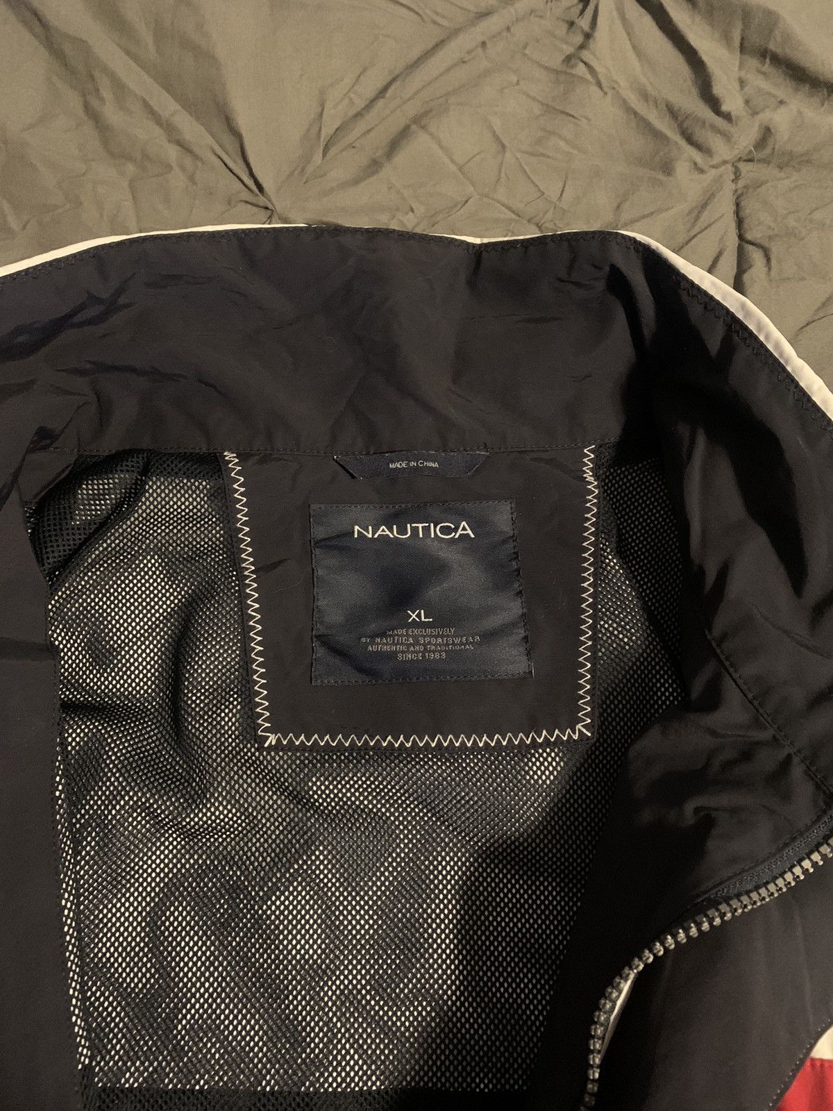 Nautica × Vintage Vintage Nautica Windbreaker Jacket Size US XL / EU 56 / 4 - 5 Thumbnail