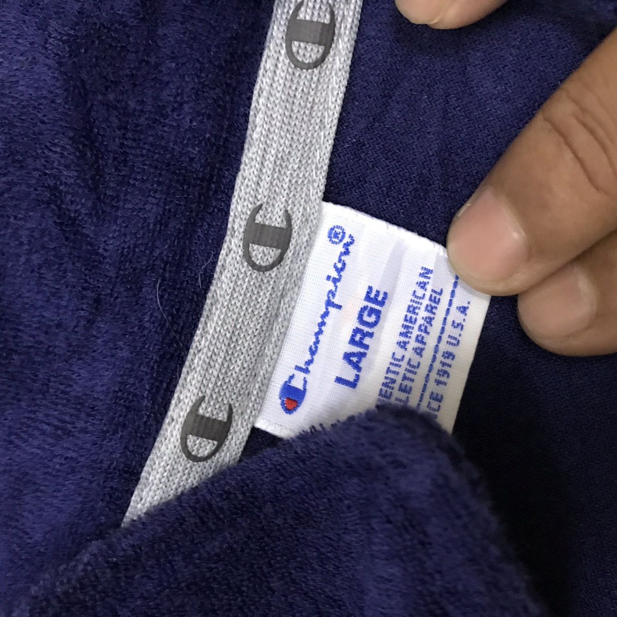 Champion Vintage Champion Micro Fleece Polo Shirt Size US M / EU 48-50 / 2 - 9 Thumbnail