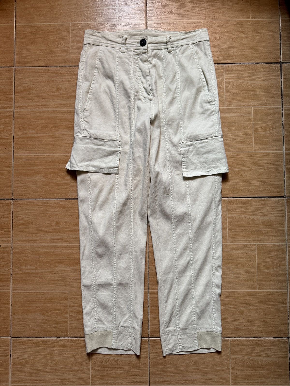 Rundholz Rundholz Black Label 322 Linen Cropped Pants Size US 28 / EU 44 - 1 Thumbnail