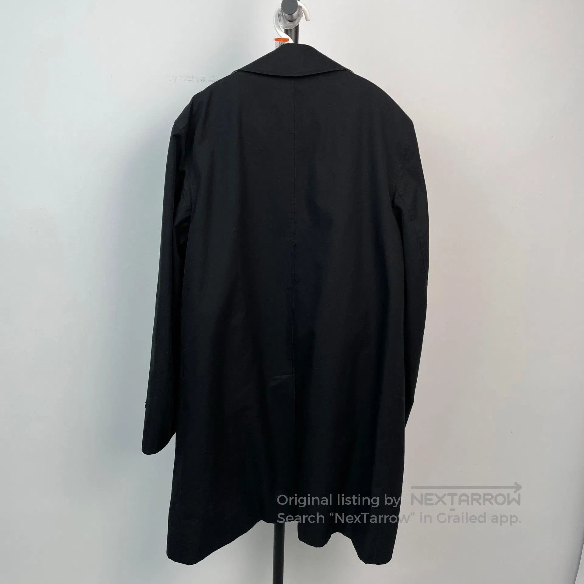 Burberry Burberry Black Plaid Collar Buttoned Long Trench Coat| Size US S / EU 44-46 / 1 - 2 Thumbnail