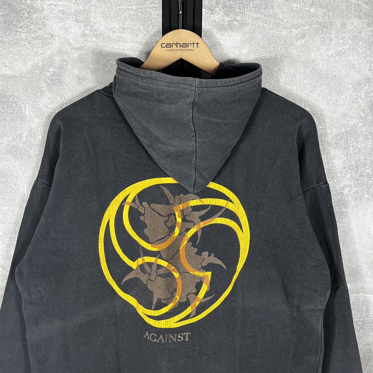 Band Tees SEPULTURA 90S VINTAGE MASK HOODIE SWEATSHIRT AGAINST Size US XL / EU 56 / 4 - 4 Thumbnail