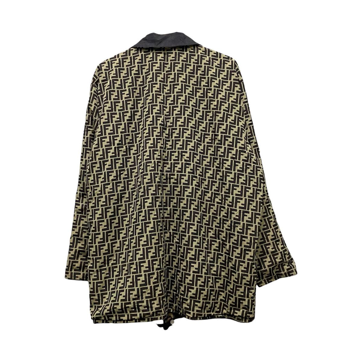 Fendi Vintage Fendi Zucca Monogram Reversible Coach Jacket Size US L / EU 52-54 / 3 - 2 Thumbnail