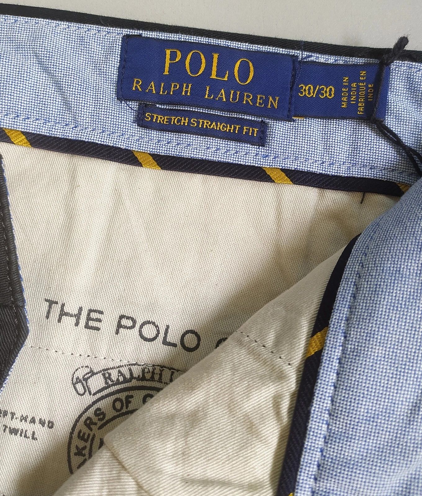 Polo Ralph Lauren Polo Ralph Lauren Stretch Straight Fit Chino Pant FTP 0110 Size US 30 / EU 46 - 5 Thumbnail