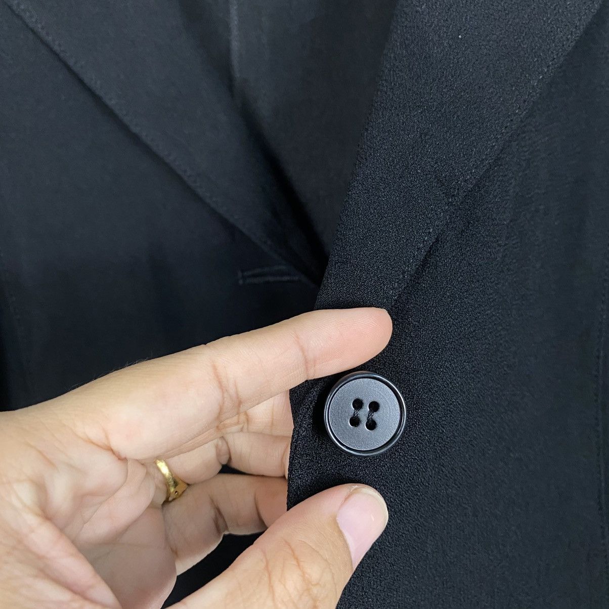 Yohji Yamamoto 📌Avant Garde Button Cropped Jacket L'Equipe Yoshie Inaba Size US M / EU 48-50 / 2 - 17 Thumbnail