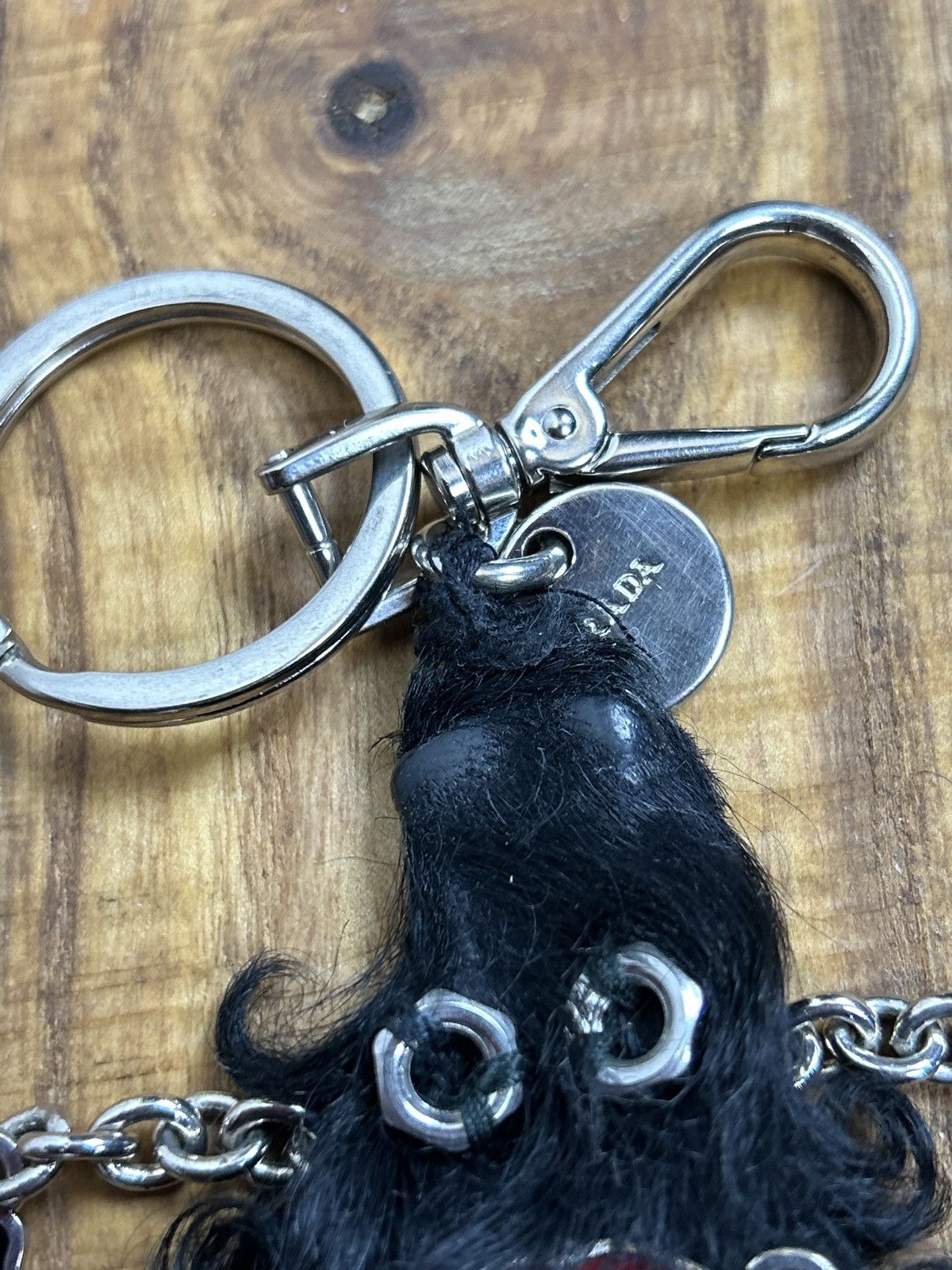 Prada Vintage Prada Funny Beard Keyring Key Holder Bag Charm Size ONE SIZE - 6 Thumbnail
