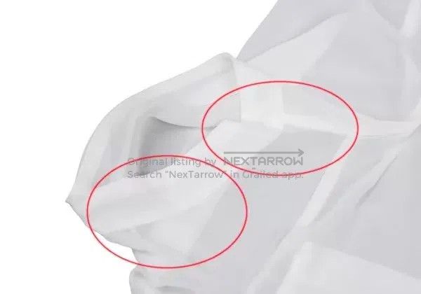 Comme des Garcons Comme des Garcons White vintage sheer top Size S / US 4 / IT 40 - 6 Thumbnail