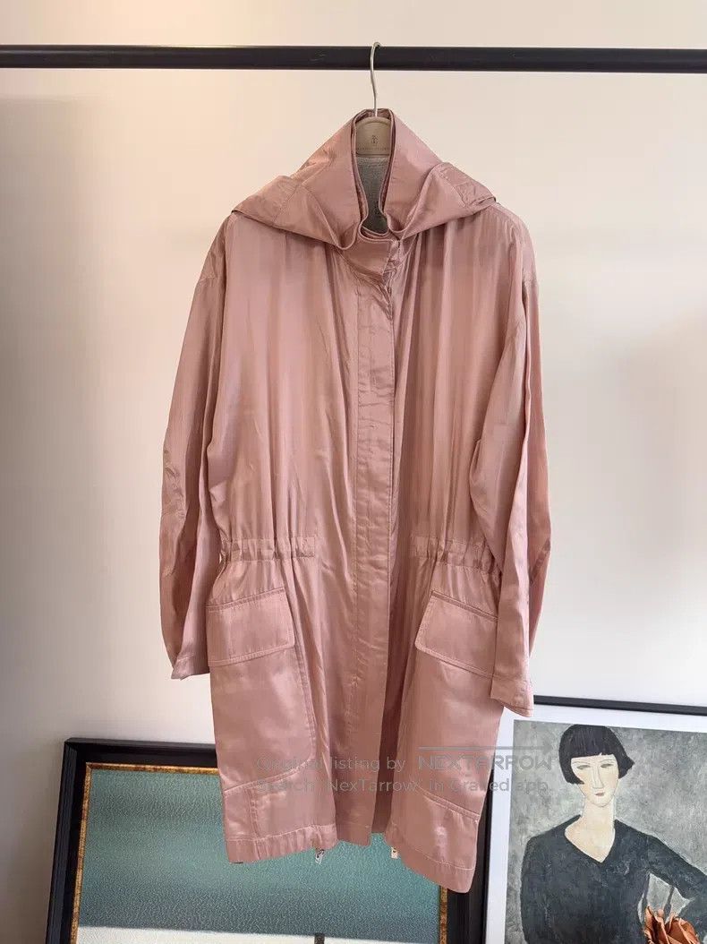 Loro Piana Loro Piana Silk Windbreaker Jacket Size S / US 4 / IT 40 - 1 Thumbnail