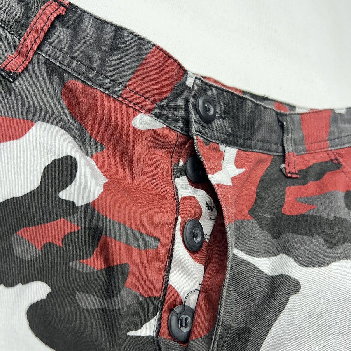 Rothco Rothco Pants Red Camo Cargo BDU Baggy Tactical Utility Y2K Size US 28 / EU 44 - 7 Thumbnail