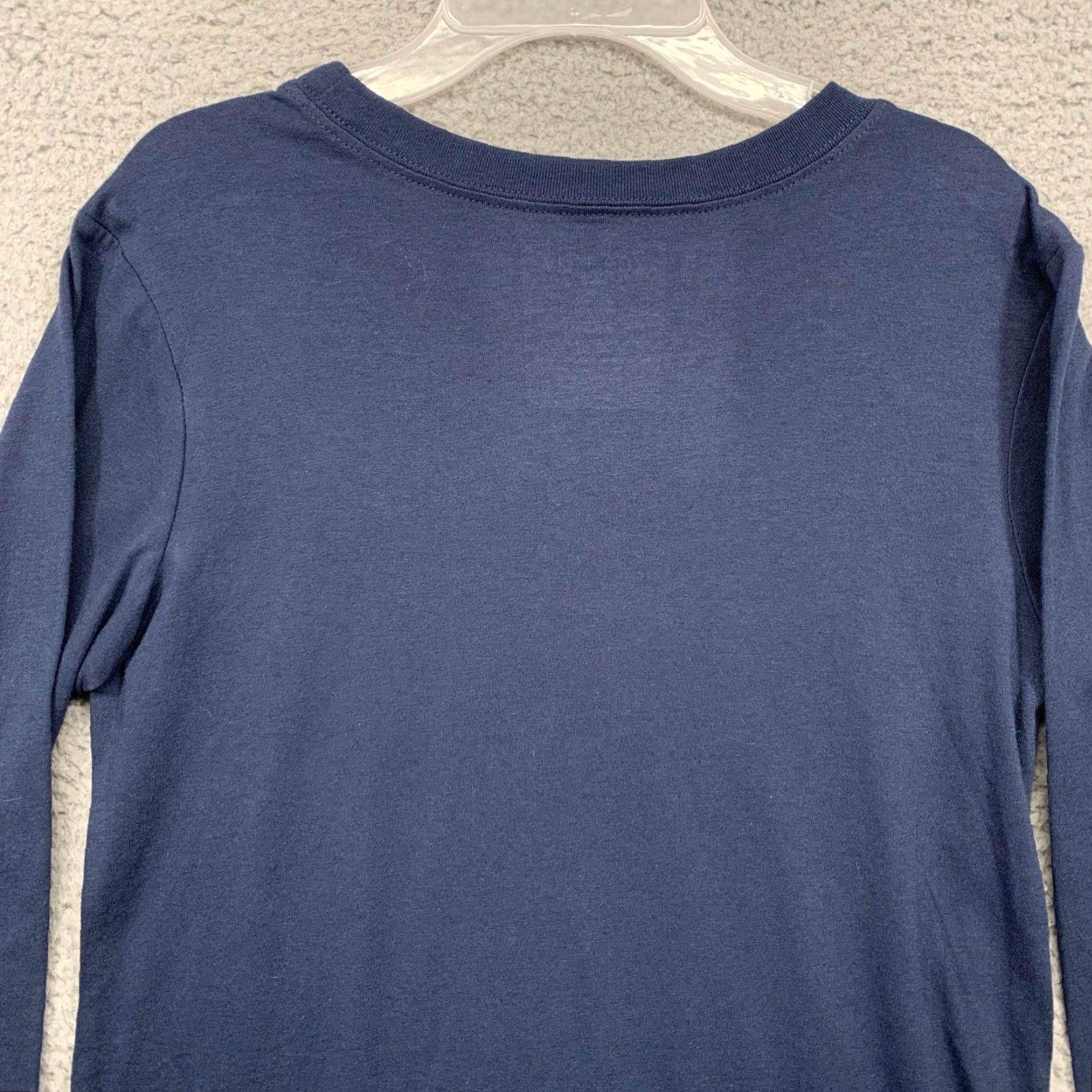 Vintage Zoe + Liv T-Shirt XS Long Sleeve Navy Blue White Hugs & Knishes NWT Ladies Shirt Long Sleeve Navy Blue White Hugs & Knishes NWT XS Womens Size XS / US 0-2 / IT 36-38 - 5 Thumbnail