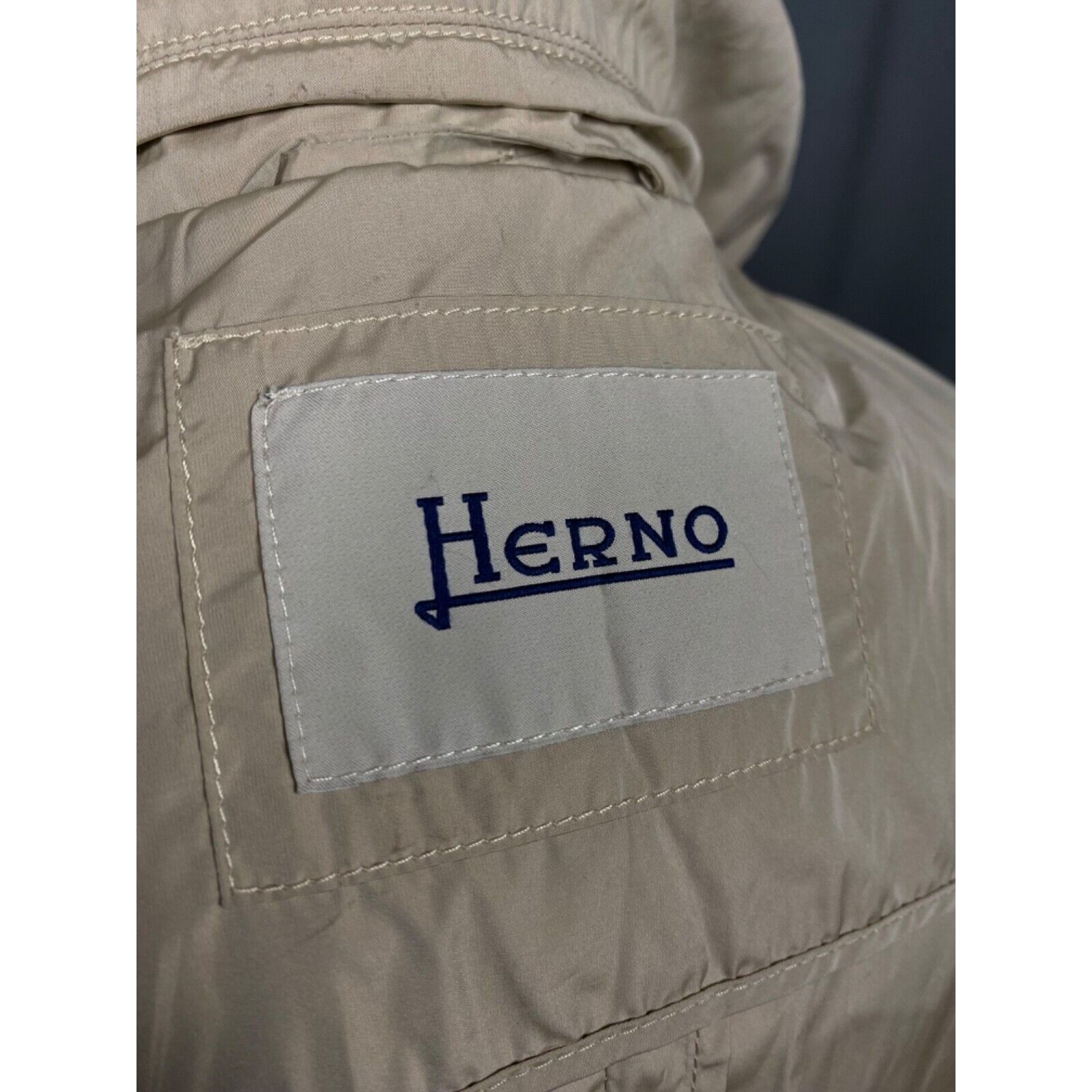 Herno MINT! Herno Women's Beige Double Breasted Trench Coat Size S Size M / US 6-8 / IT 42-44 - 9 Thumbnail