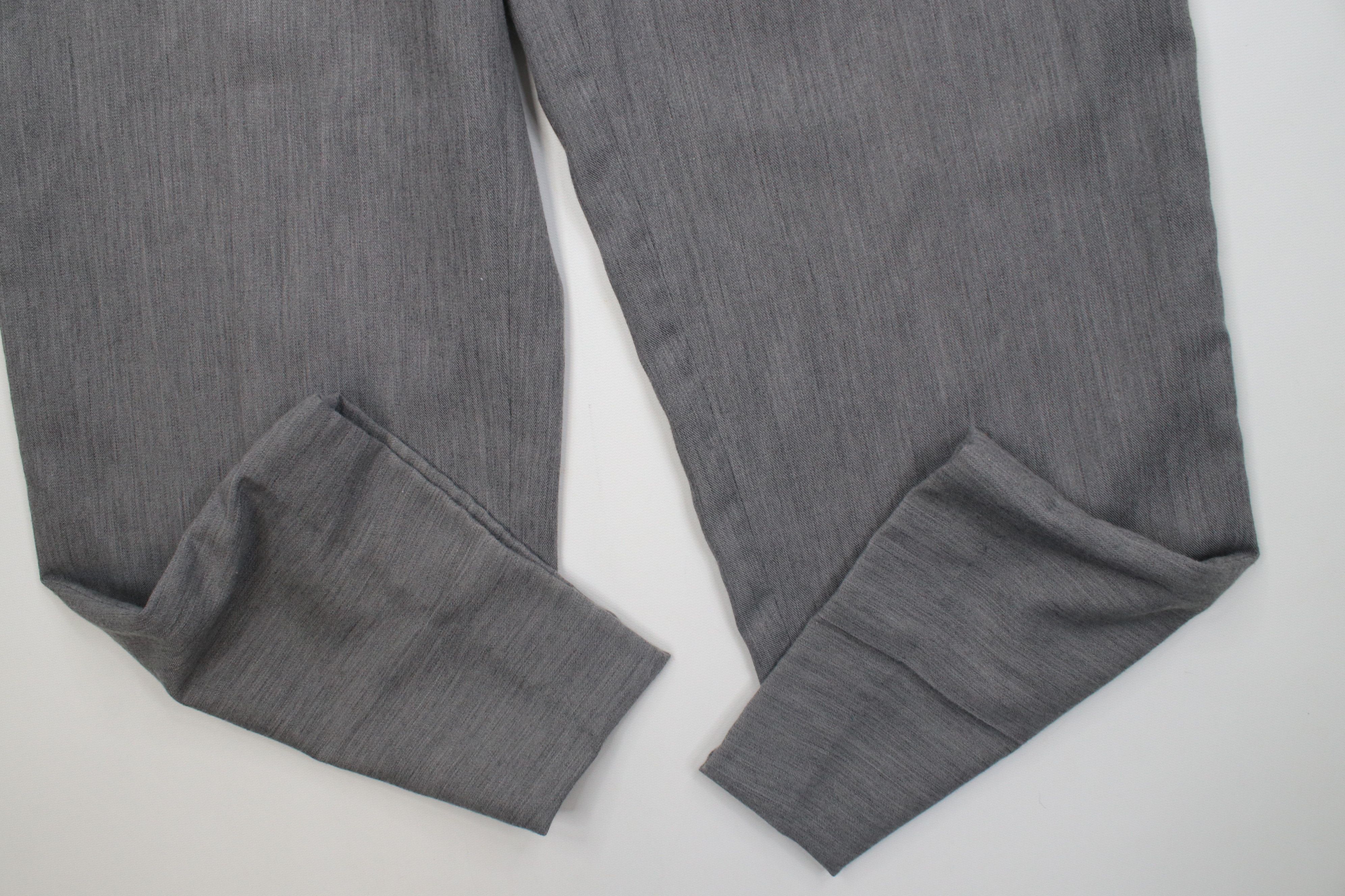 Vintage Vintage 90s Streetwear Gabardine Blend Knit Chino Pants Size US 32 / EU 48 - 5 Thumbnail