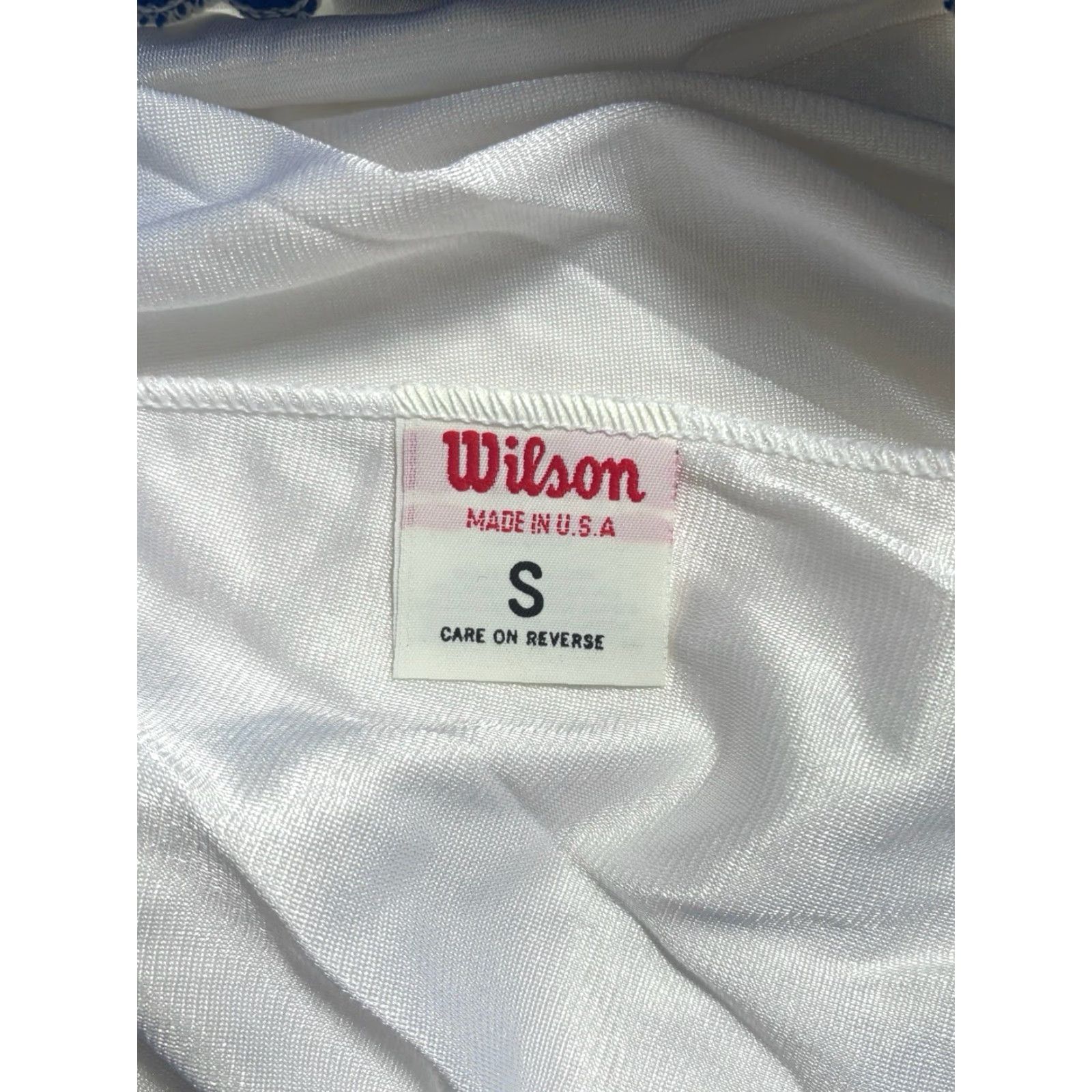Wilson VINTAGE Wilson Basketball Shorts Mens S White 90s NWT NOS Made in USA Athletic 6.5” Inseam 13” Waist Drawstring USA 90s Size US 29 - 6 Thumbnail