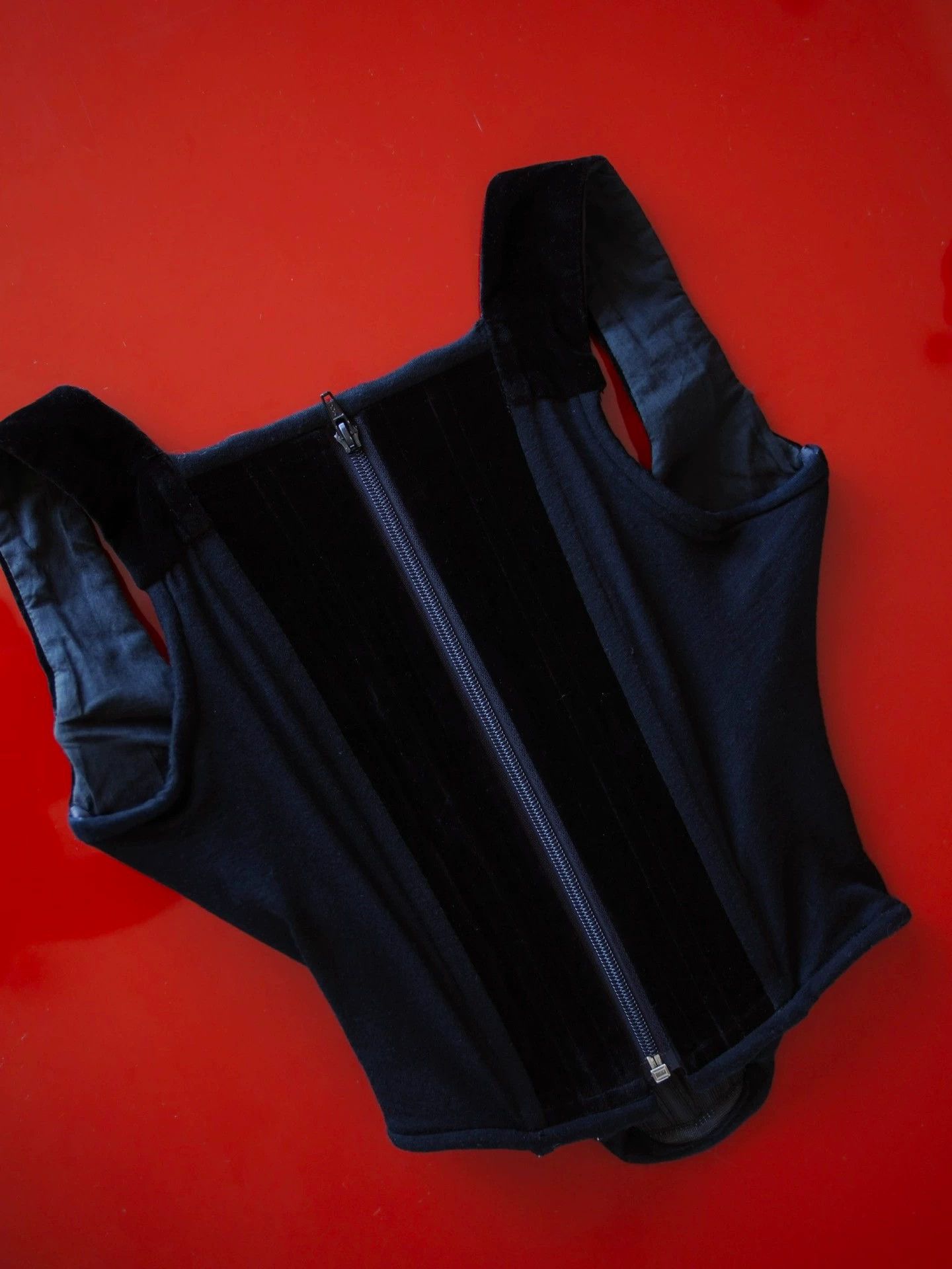 Vivienne Westwood Vivienne Westwood FW91 Corset Black Velvet Faye Wong S Size S / US 4 / IT 40 - 9 Thumbnail