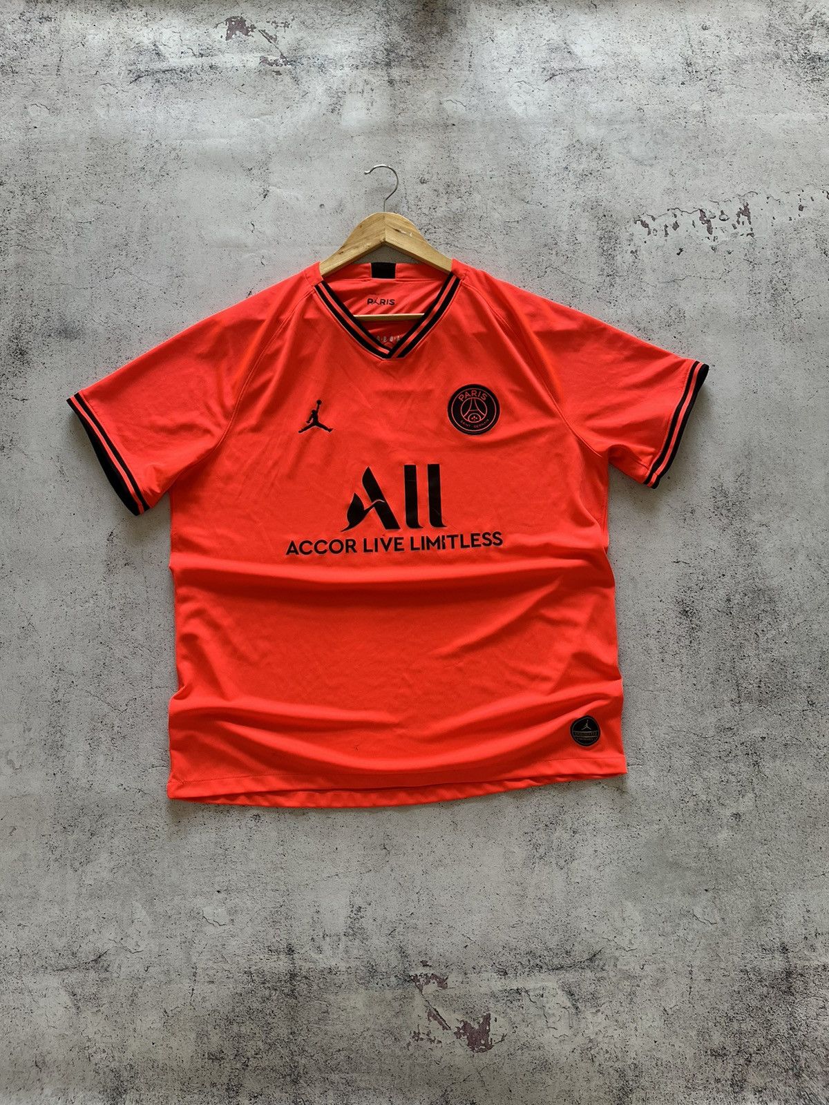 Jordan Brand × Nike NIKE JORDAN PSG 2019/2020 AWAY SOCCER JERSEY,#9 MBAPPE Size US XL / EU 56 / 4 - 2 Thumbnail