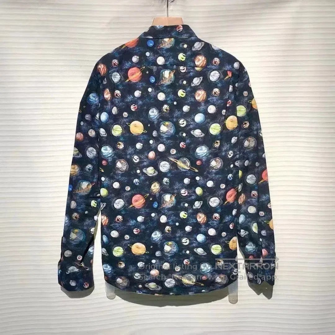 Louis Vuitton Louis Vuitton Limited Space Planet Long Sleeve Shirt. Size US M / EU 48-50 / 2 - 2 Thumbnail