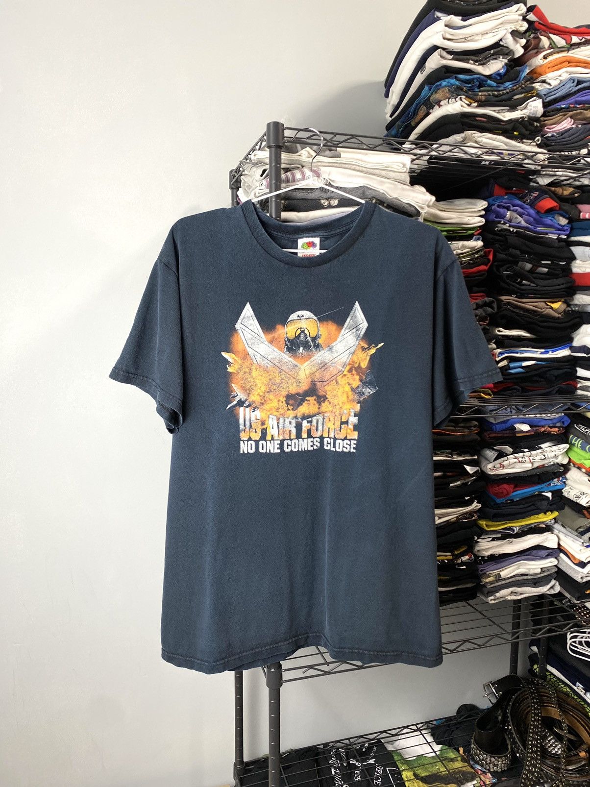 Band Tees Vintage 2000’s Us Air Force T Shirt Size US L / EU 52-54 / 3 - 1 Thumbnail