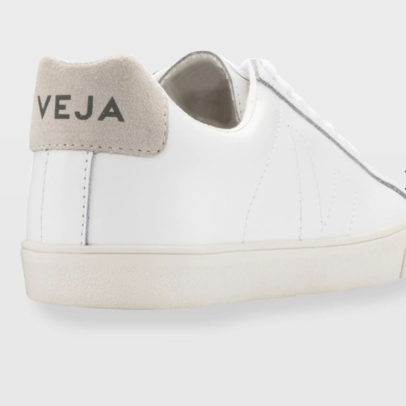 Veja Veja 8 Esplar Leather Logo Sneakers in White Size US 8 / IT 38 - 4 Thumbnail