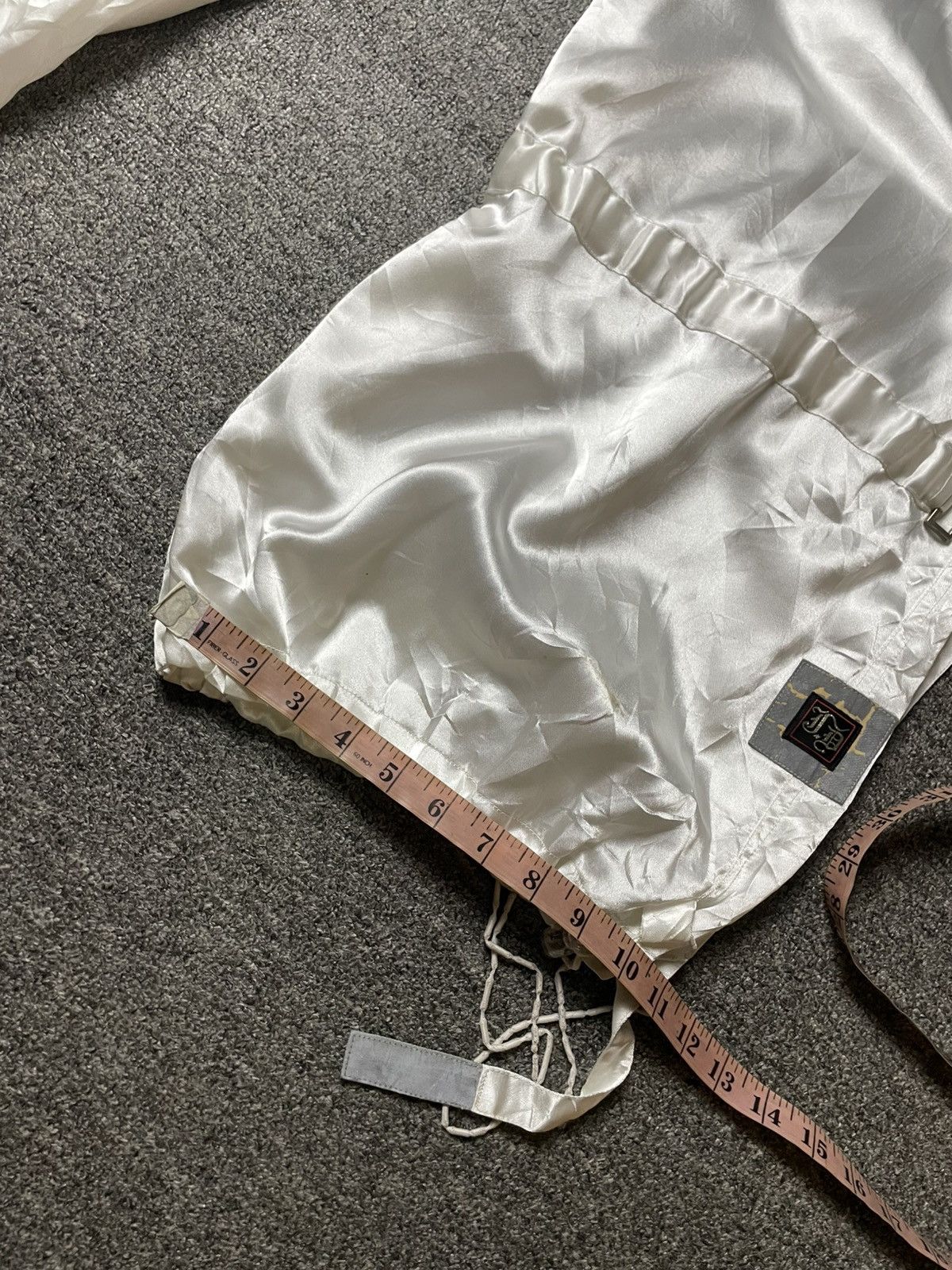 Japanese Brand 🔥 Ermosa by Juvenile Delinquent Satin Cargo Pants 🔥 (142) Size US 34 / EU 50 - 12 Thumbnail