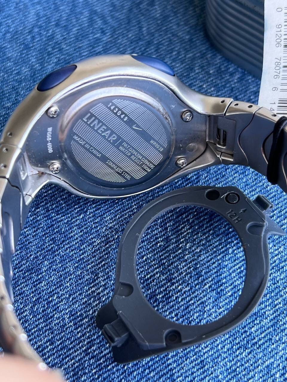 Nike BRAND NEW 2001 Nike Linear Triax Metal Watch Steel Y2K RARE Size ONE SIZE - 16 Thumbnail