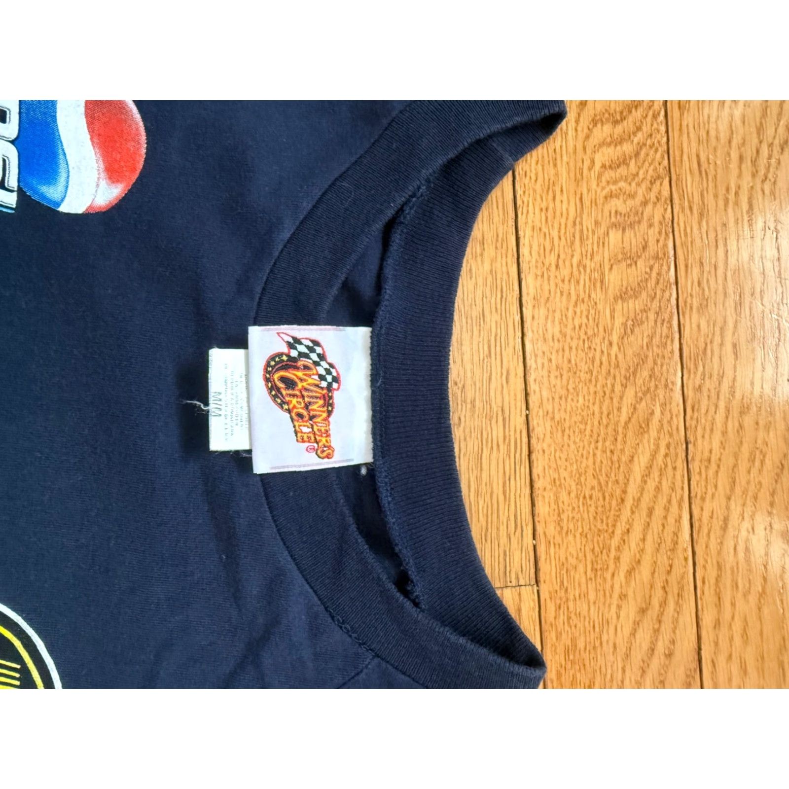 NASCAR VINTAGE Winners Circle NASCAR T-Shirt Men M Blue Double-Sided Graphic Print Jeff Gordon 2000s Racing Cars 90s Theme Size US M / EU 48-50 / 2 - 5 Thumbnail