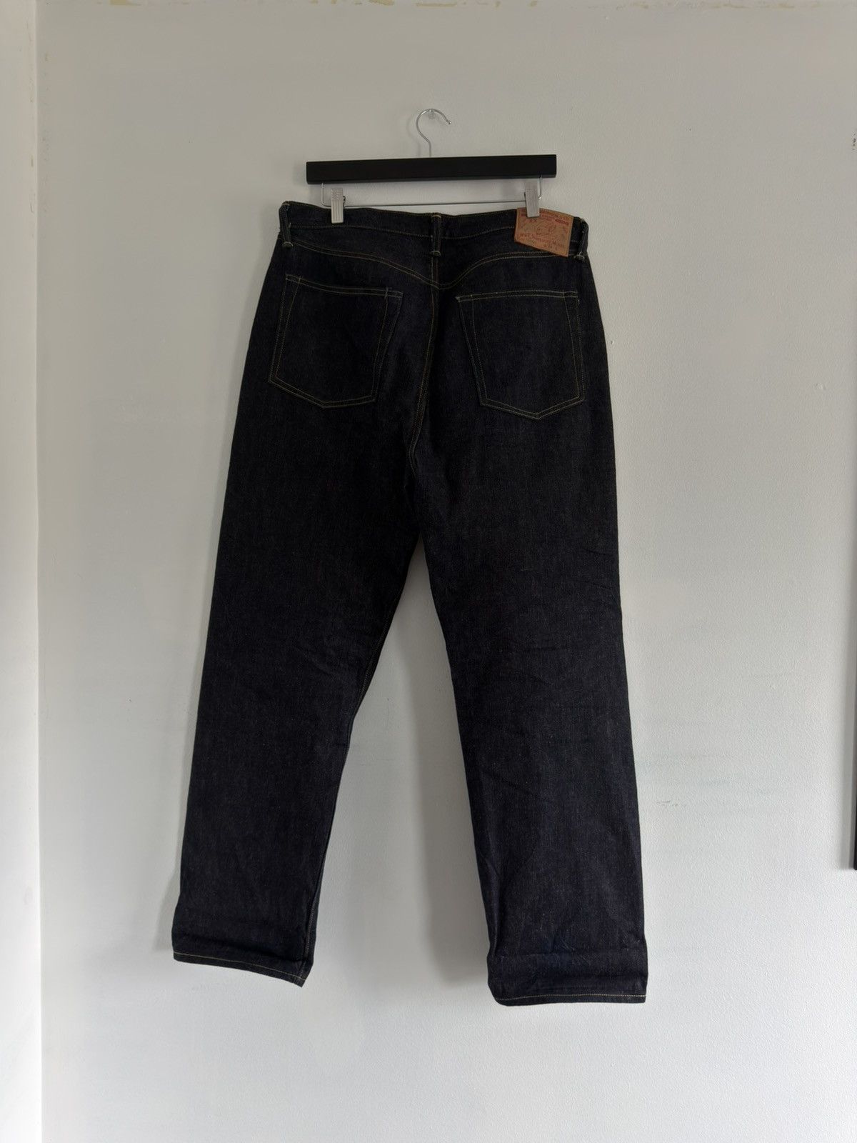 Bronson MFG. CO. S801XX 1943 War Simplified Model Selvedge Denim Jeans Size US 34 / EU 50 - 2 Thumbnail