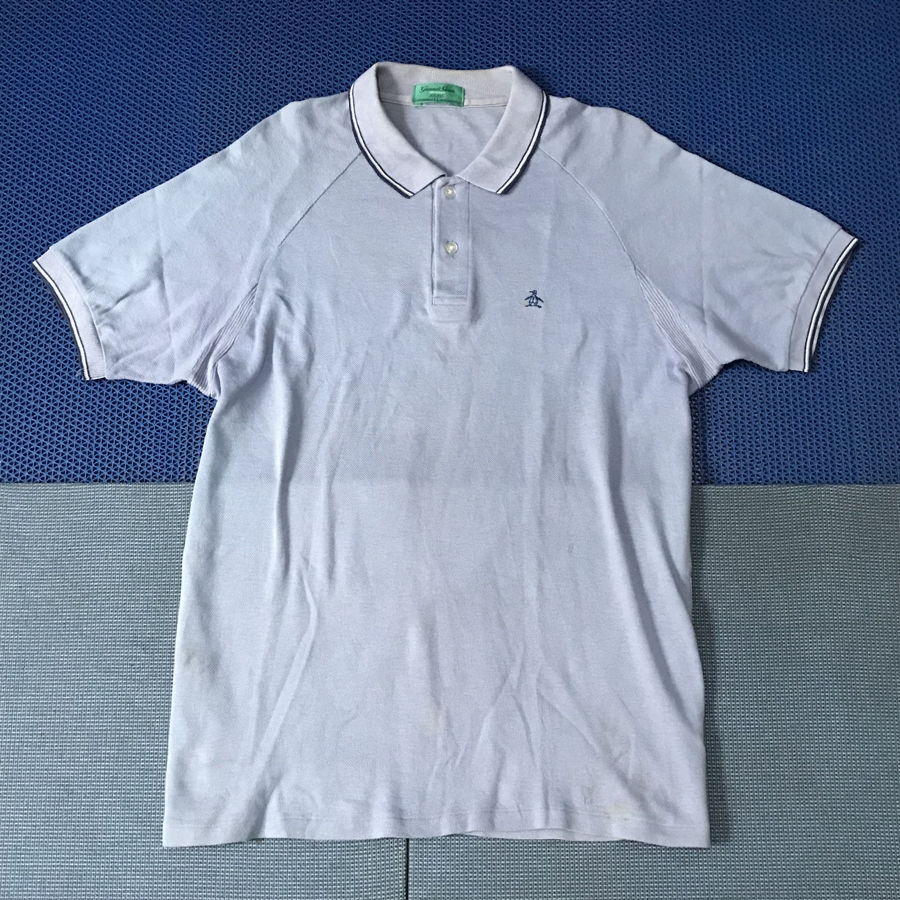 Grand Slam Vintage Grand Slam Munsingwear polo shirt velvet blue Size US XL / EU 56 / 4 - 1 Thumbnail