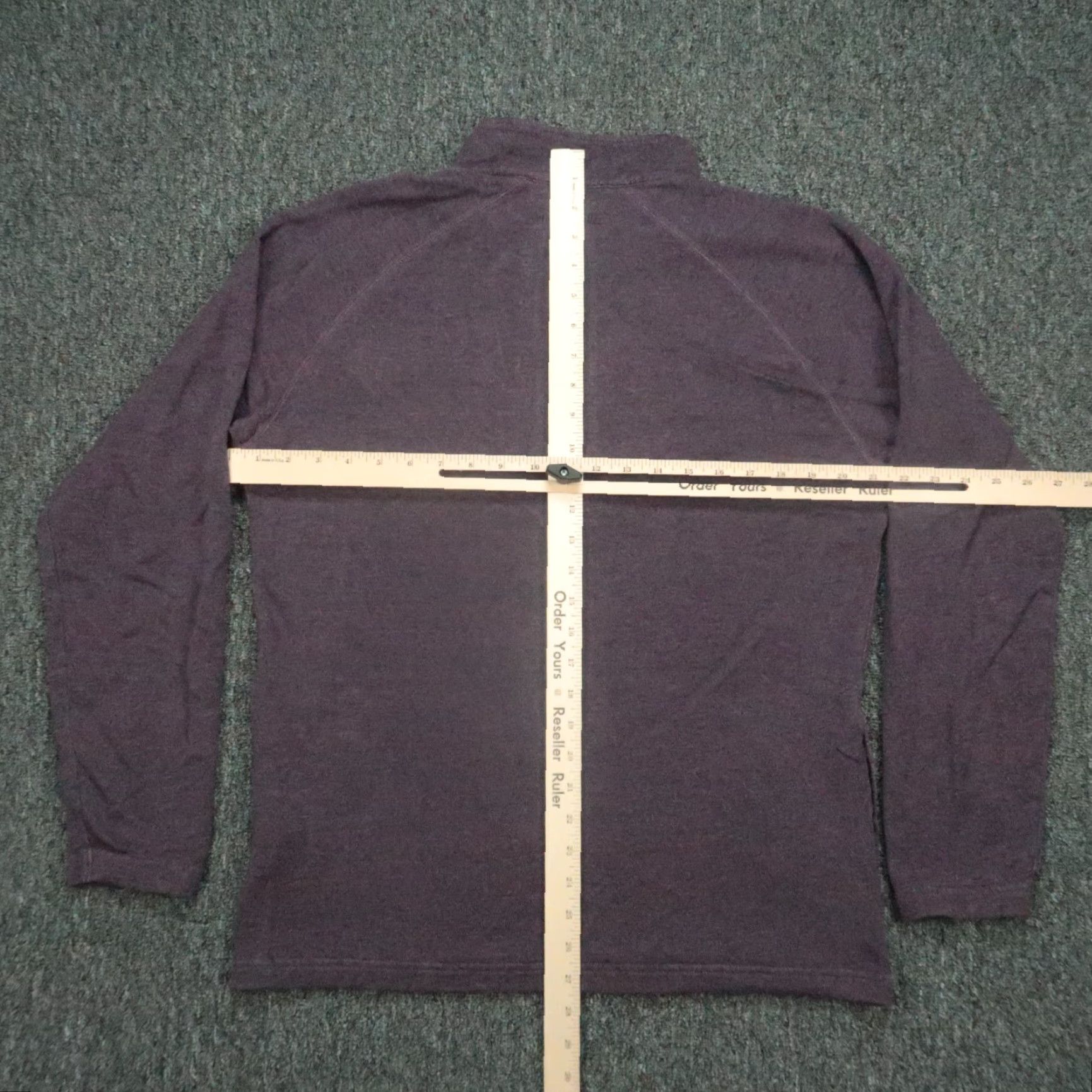 TravisMathew Travis Mathew Pullover Mens M Red Quarter Zip Mock Neck Pockets Lightweight Casual Activewear Size US M / EU 48-50 / 2 - 7 Thumbnail
