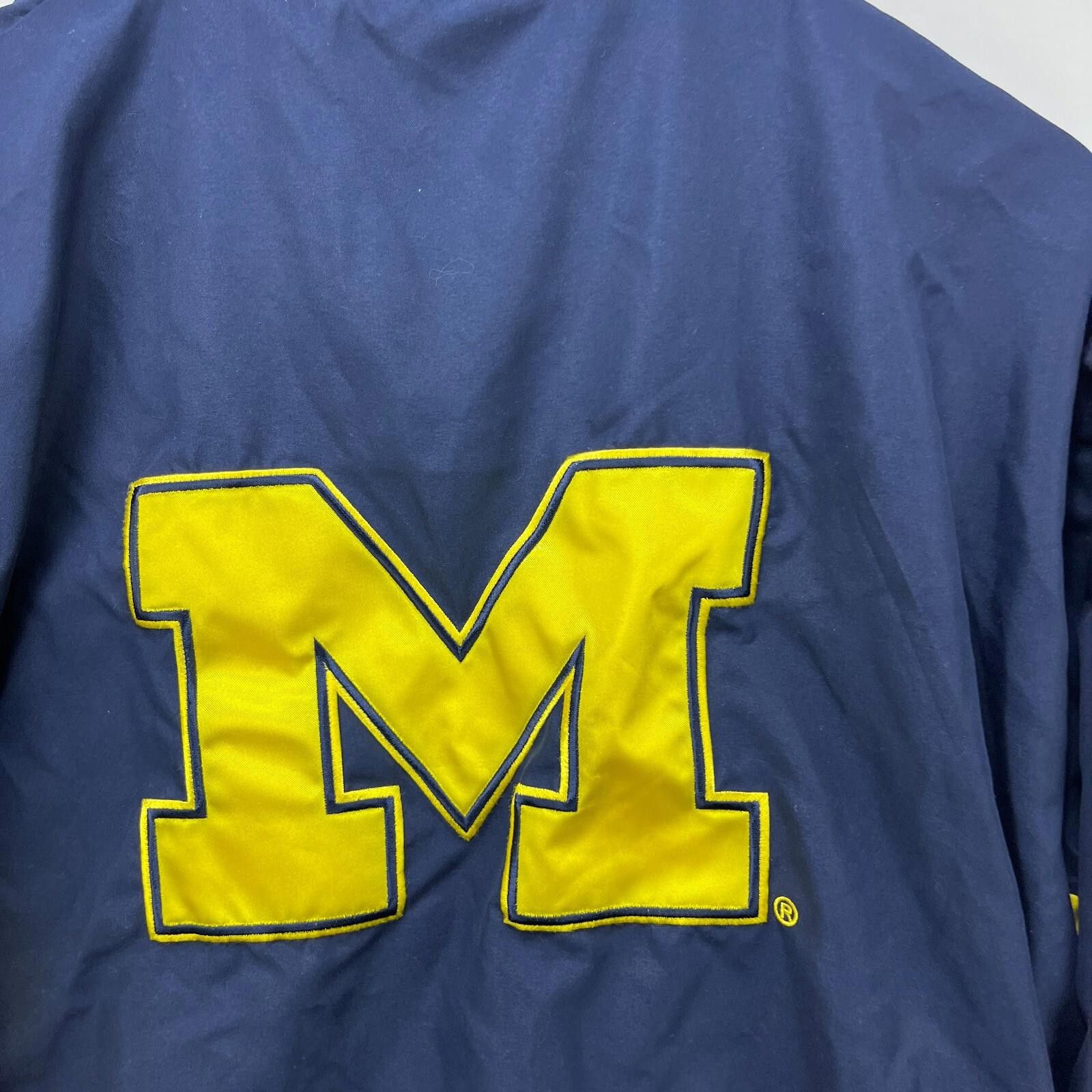 Vintage Vintage Michigan Wolverines Windbreaker Jacket Size 2XL Size US XXL / EU 58 / 5 - 3 Thumbnail