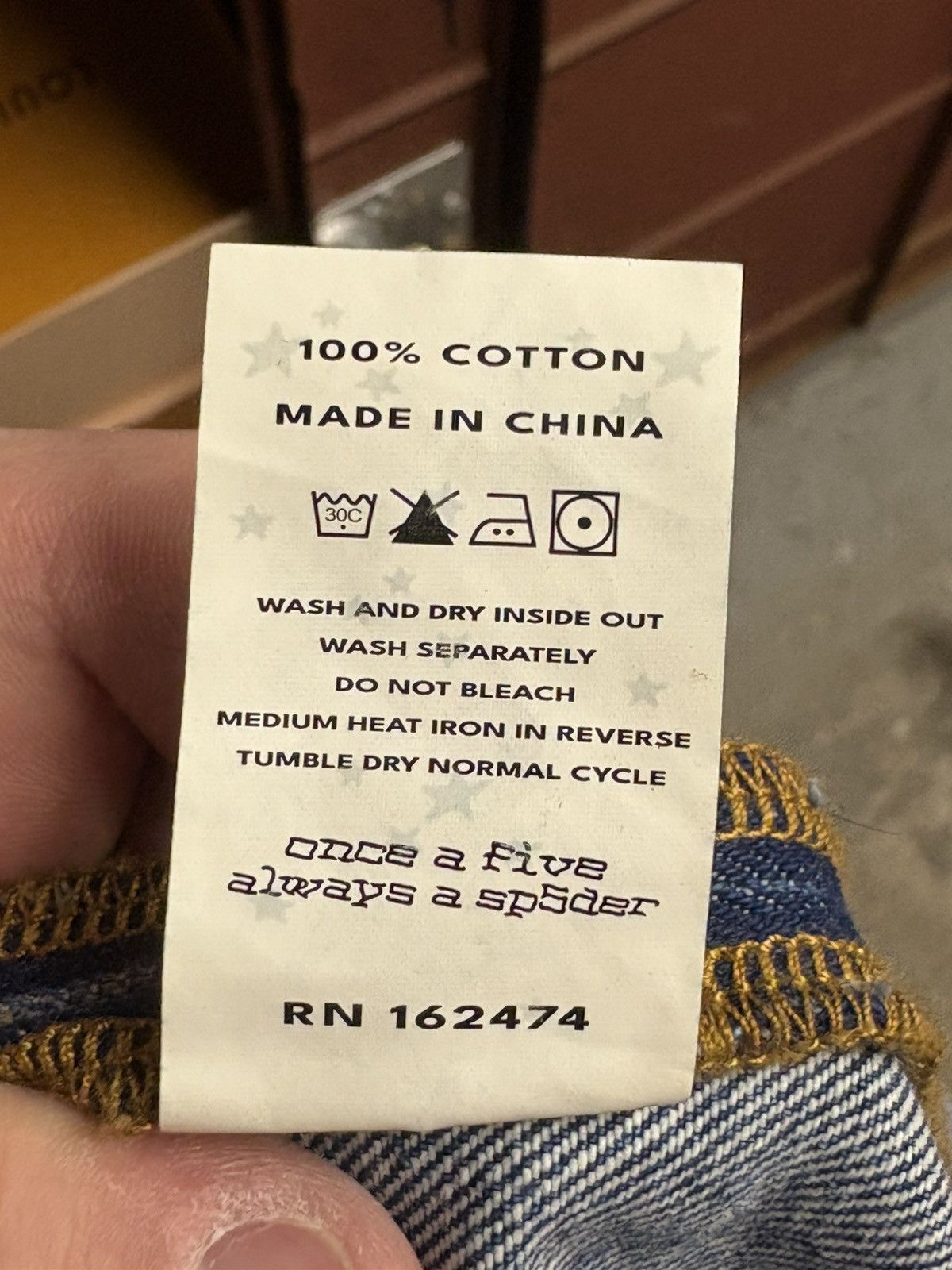 Sp5der Beluga Light Wash Jeans - Size 32