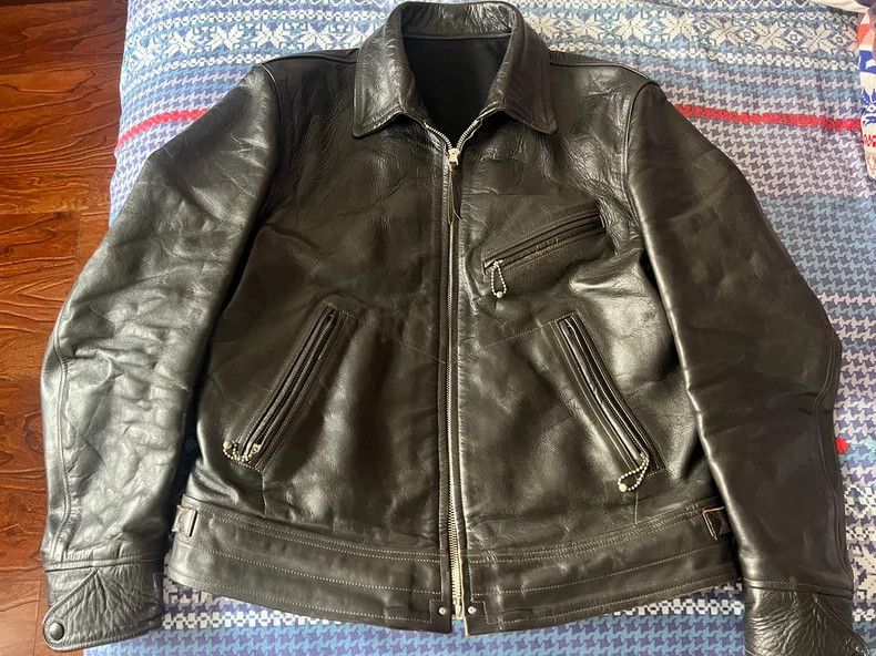 Freewheelers FREEWHEELERSHorse Skin Jacket 2503-Nextarrow Size US S / EU 44-46 / 1 - 1 Thumbnail