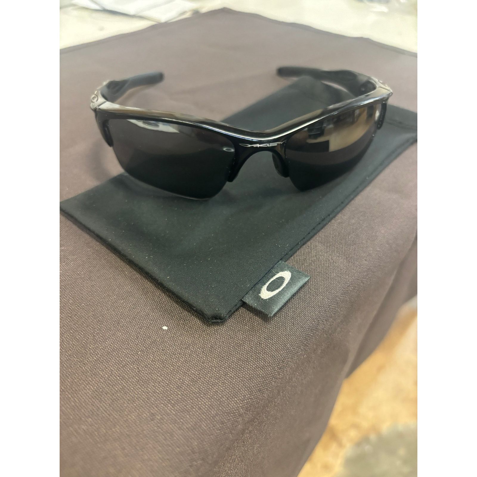 Oakley Oakley Half Jacket 2.0. Black Men’s Sunglasses! Size ONE SIZE - 3 Thumbnail