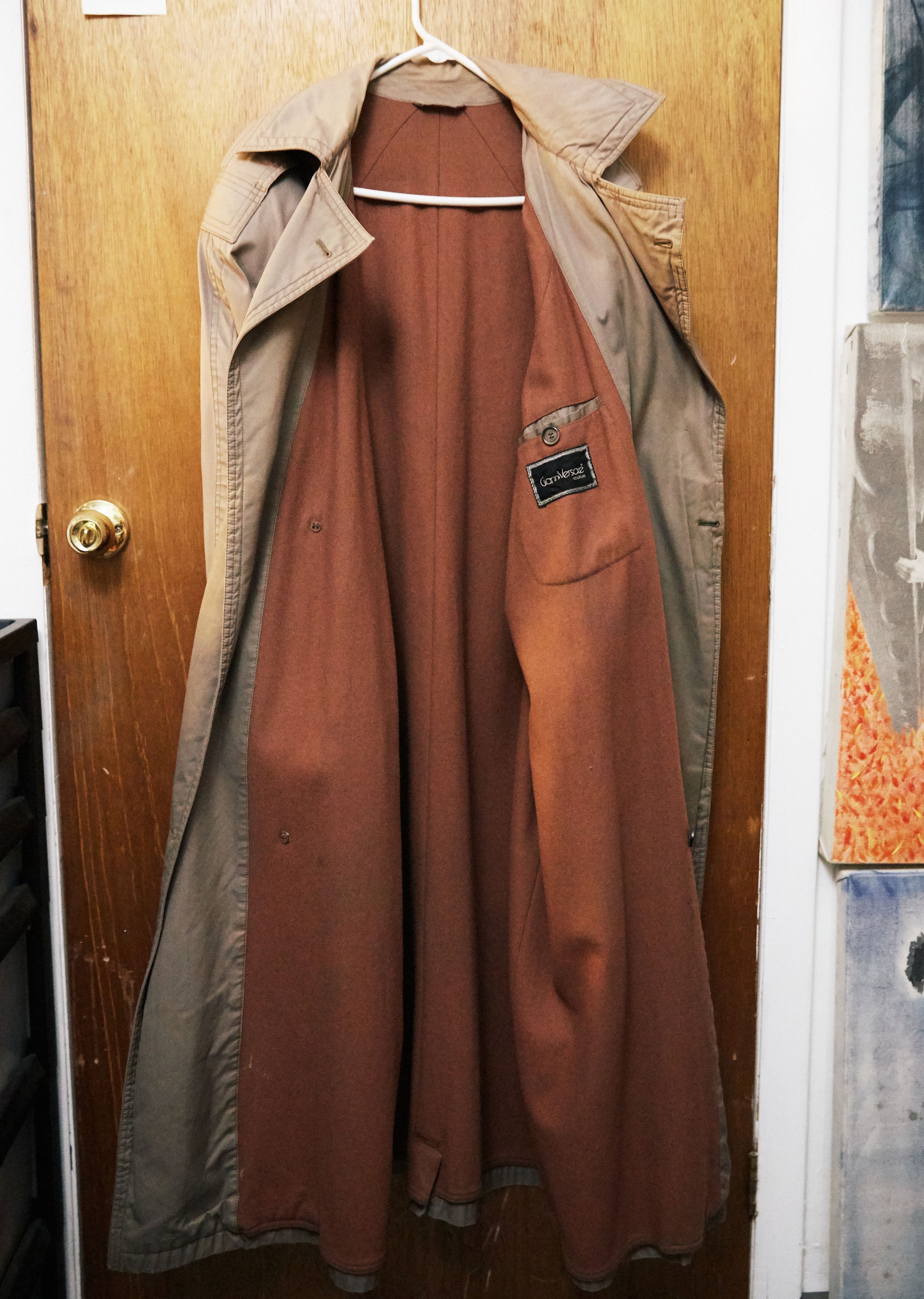 Versace Vintage Versae Trench Coat - Late 80's Size US XL / EU 56 / 4 - 3 Thumbnail