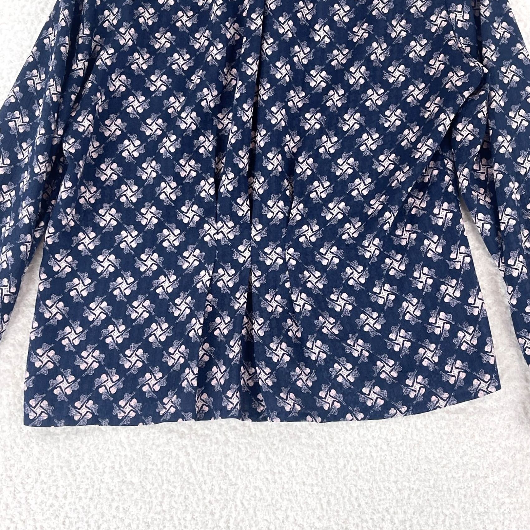 Pendleton Pendleton Shirt Blue Floral Vintage Womens PM Shirt Size M / US 6-8 / IT 42-44 - 7 Thumbnail