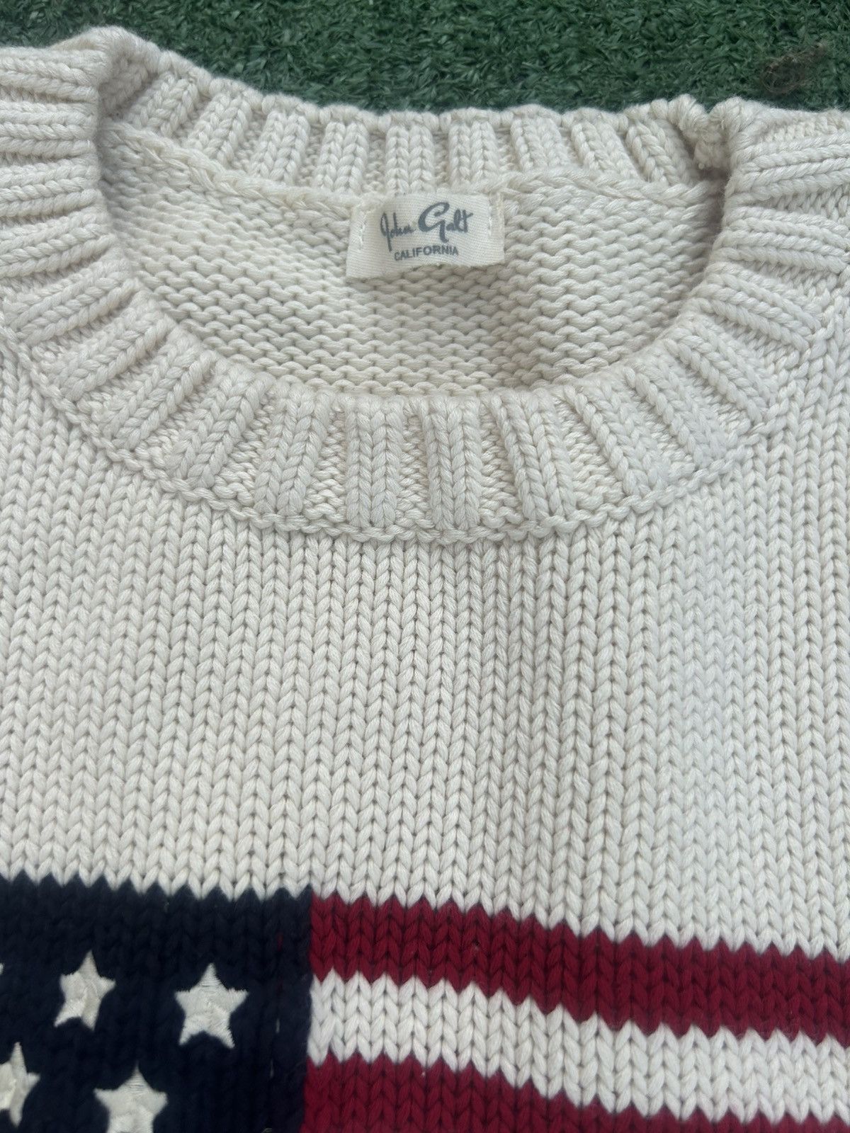 Vintage Vintage American flag Sweater Size US M / EU 48-50 / 2 - 2 Thumbnail