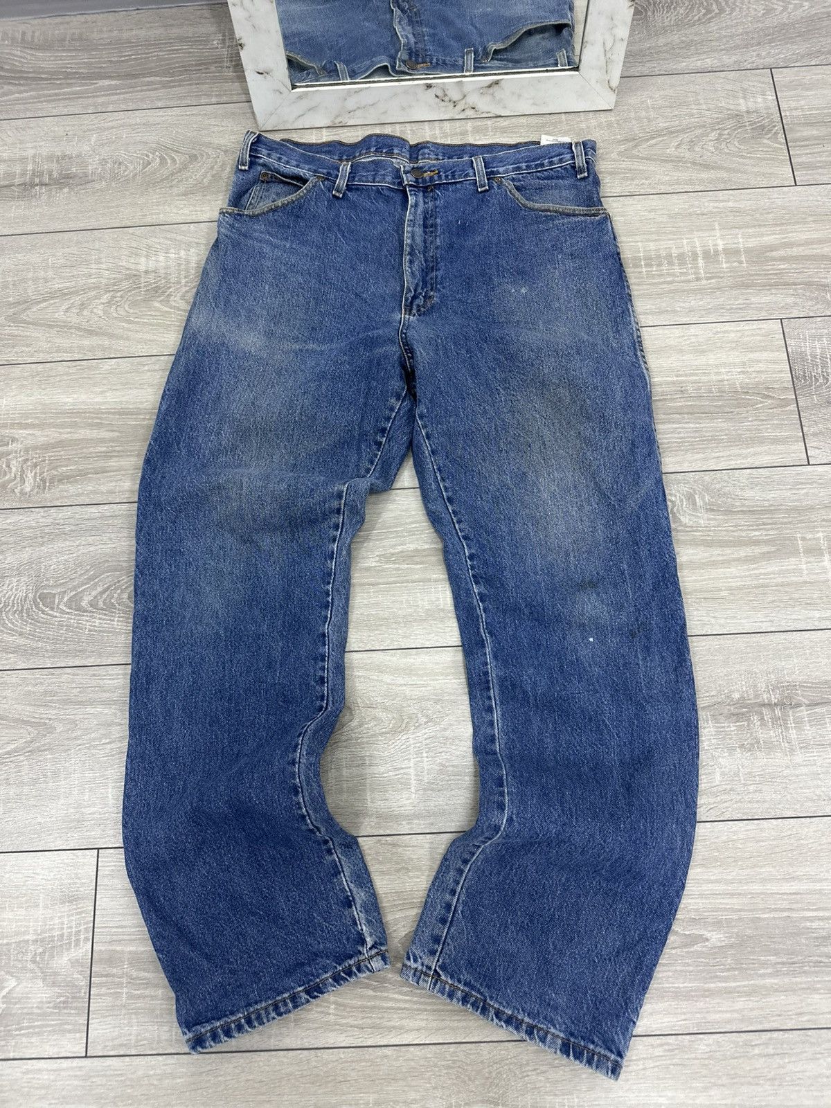 Dickies Dickies Vintage Carpenter Jeans 90s Streetwear Style Size US 36 / EU 52 - 4 Thumbnail