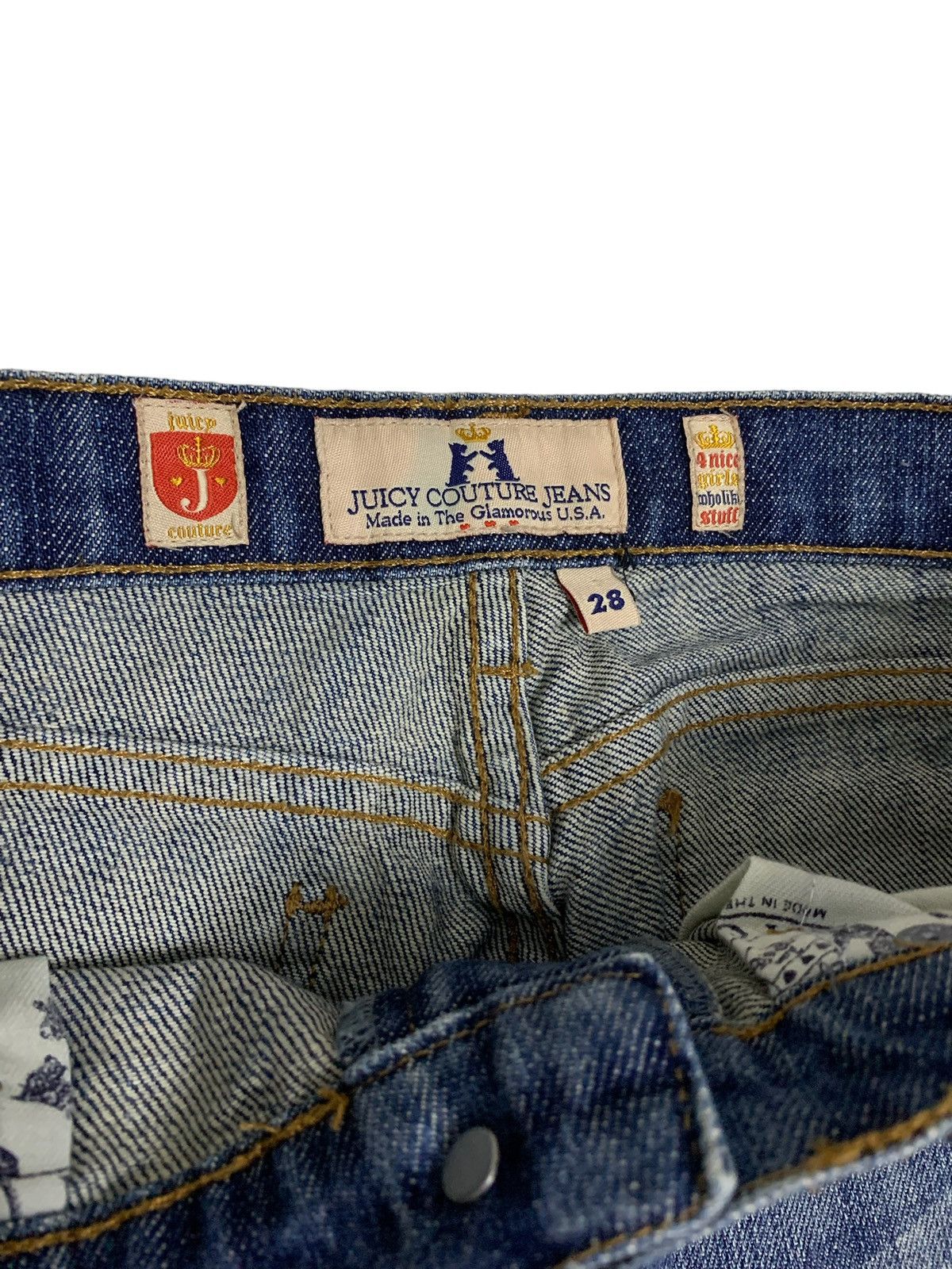 Juicy Couture Vintage Juicy Couture Jeans Flare Size 32" / US 10 / IT 46 - 6 Thumbnail