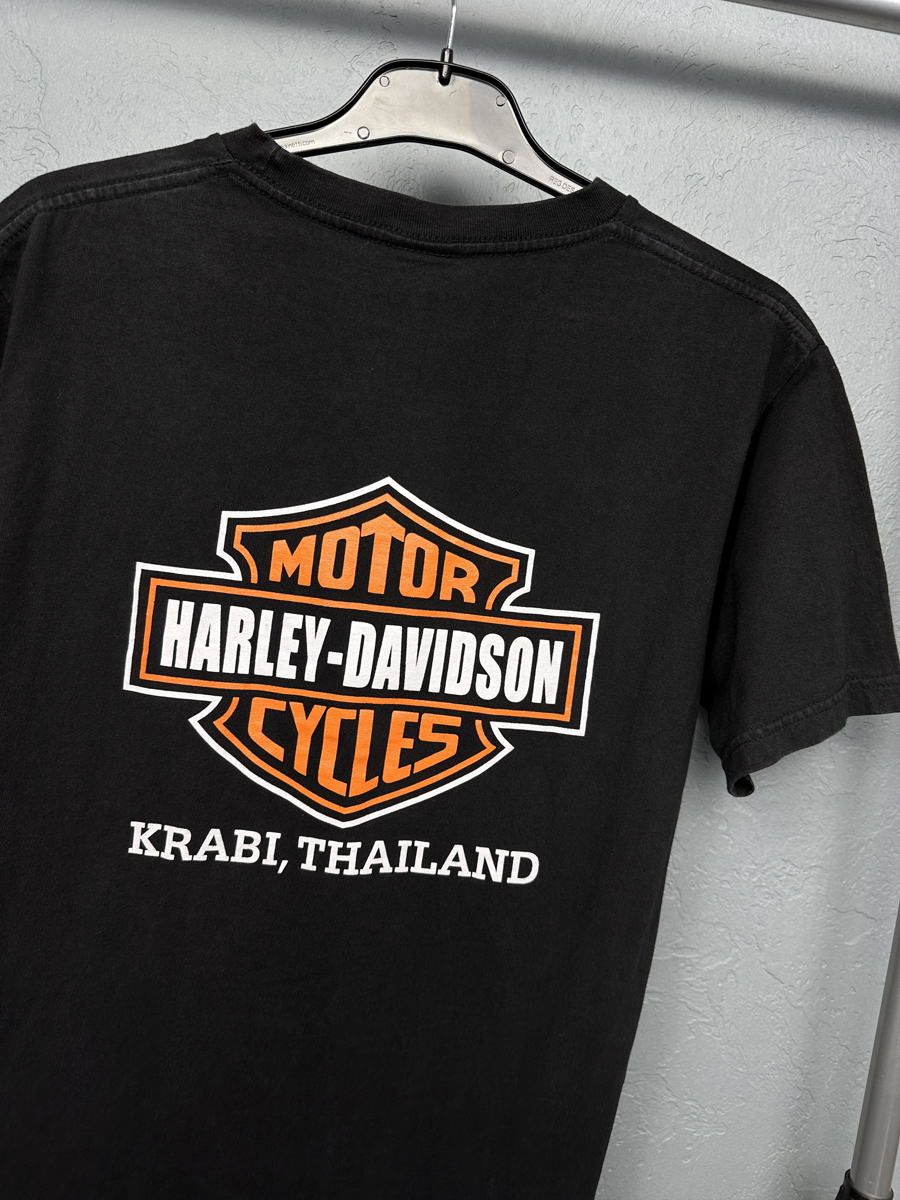 Harley Davidson Harley Davidson Thailand Mens Crew Neck T-Shirt Size US M / EU 48-50 / 2 - 2 Thumbnail