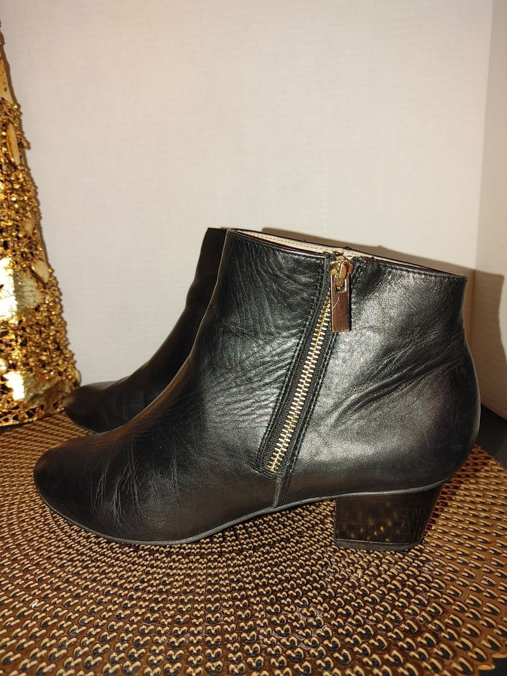 Alfani Alfani Sicilia Leather Boots Size 9M Size US 9 / IT 39 - 4 Thumbnail