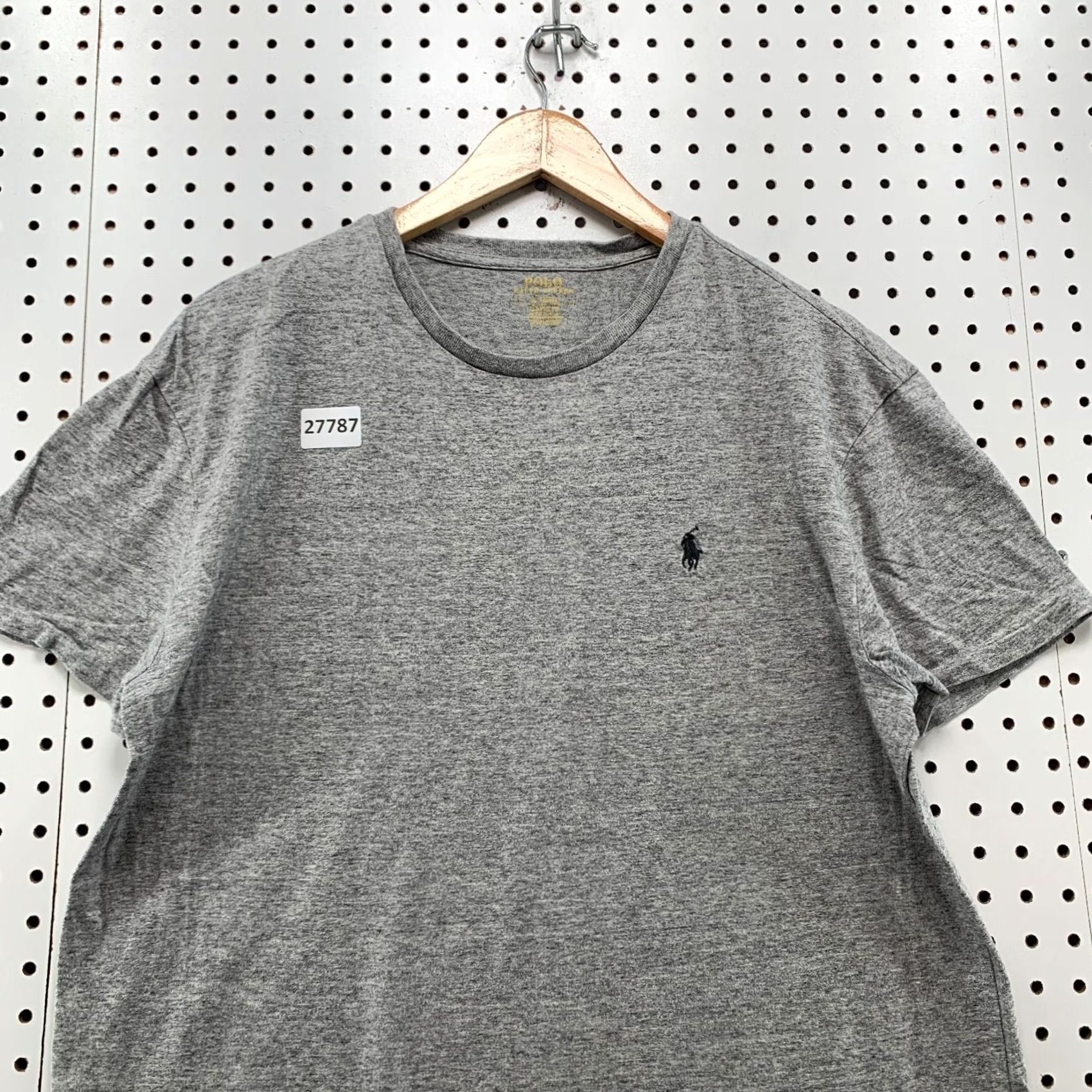 Polo Ralph Lauren Polo Ralph Lauren Shirt Mens Medium Gray Black Pony Classic Fit Size US M / EU 48-50 / 2 - 5 Thumbnail