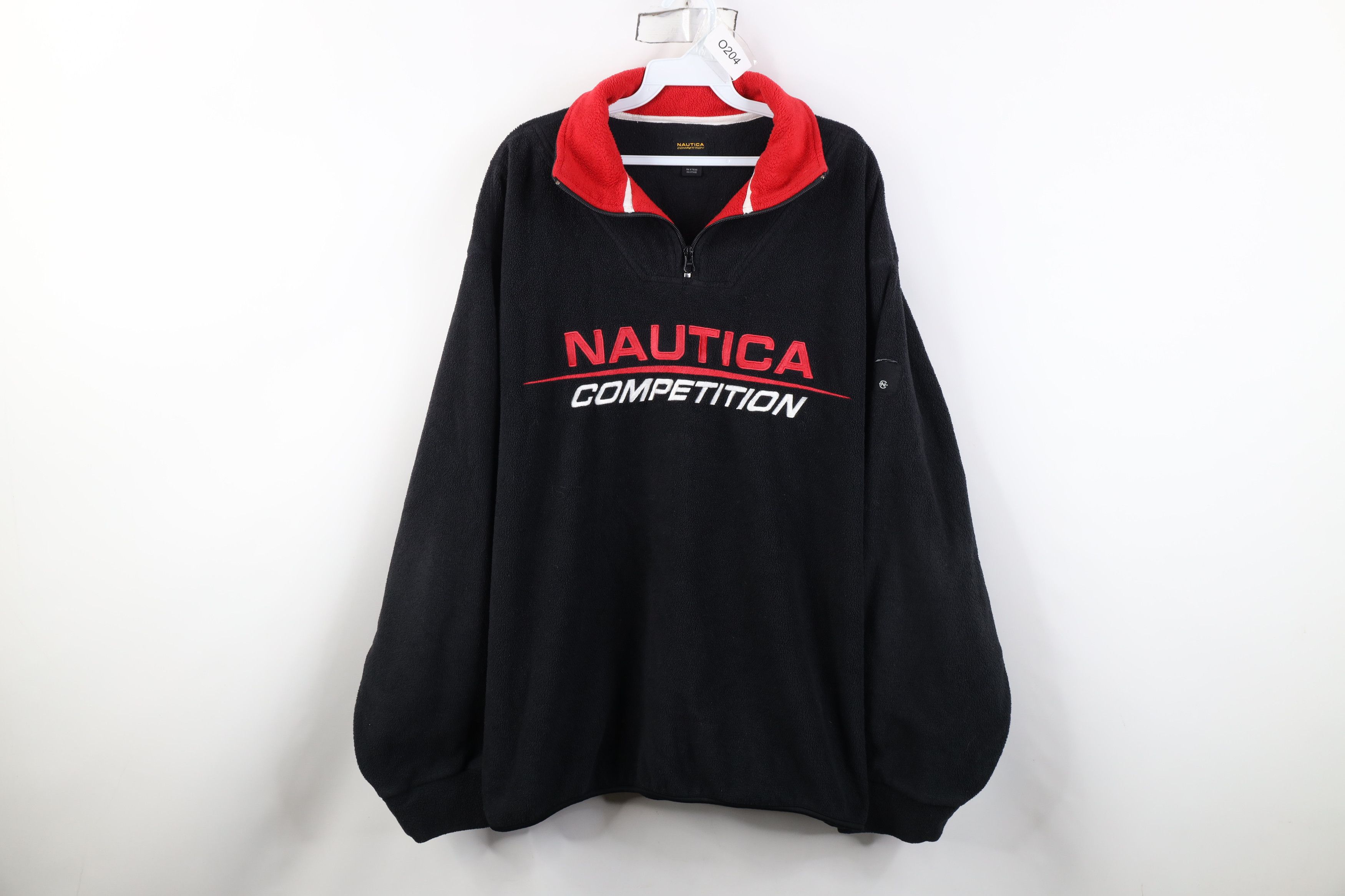Nautica Vintage 90s Nautica Competition Half Zip Pullover Sweater Size US XL / EU 56 / 4 - 1 Thumbnail