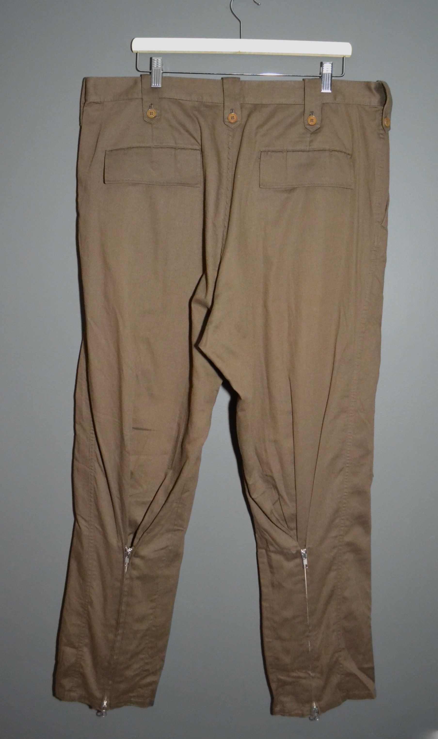 Yohji Yamamoto Yohji Yamamoto pour homme 2008 SS Zip Hem Cargo Pants size 6 Size US 38 / EU 54 - 4 Thumbnail